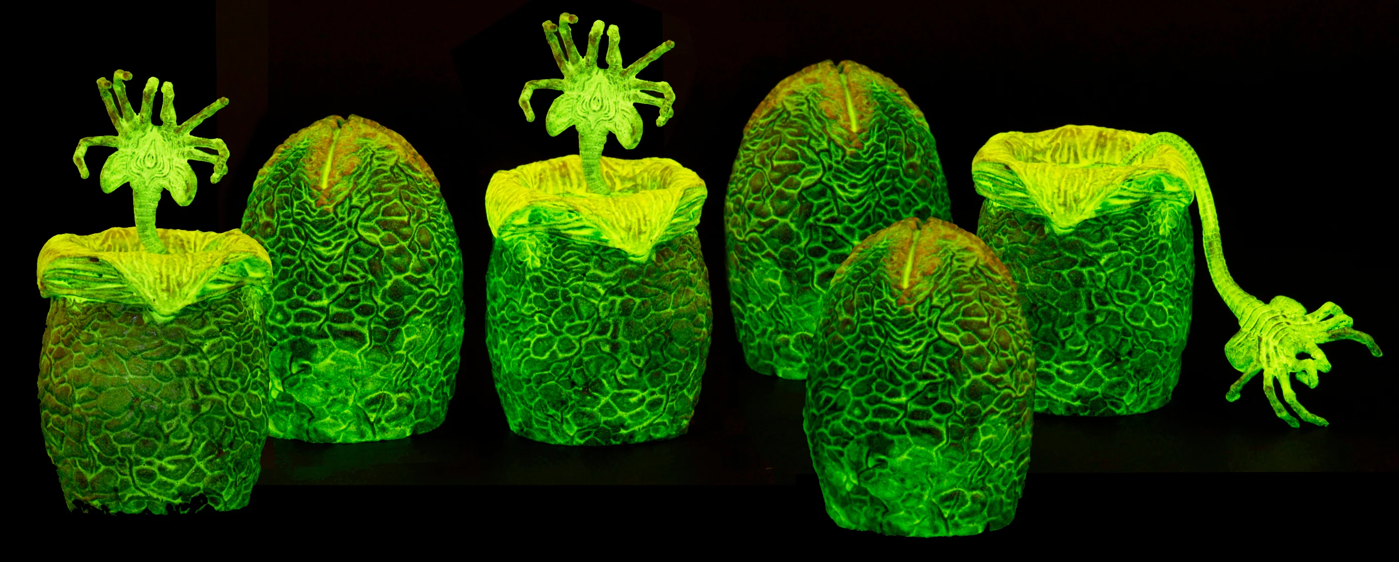 Alien - Glow-in-the-Dark Egg Set in Collectible Carton - Image 5