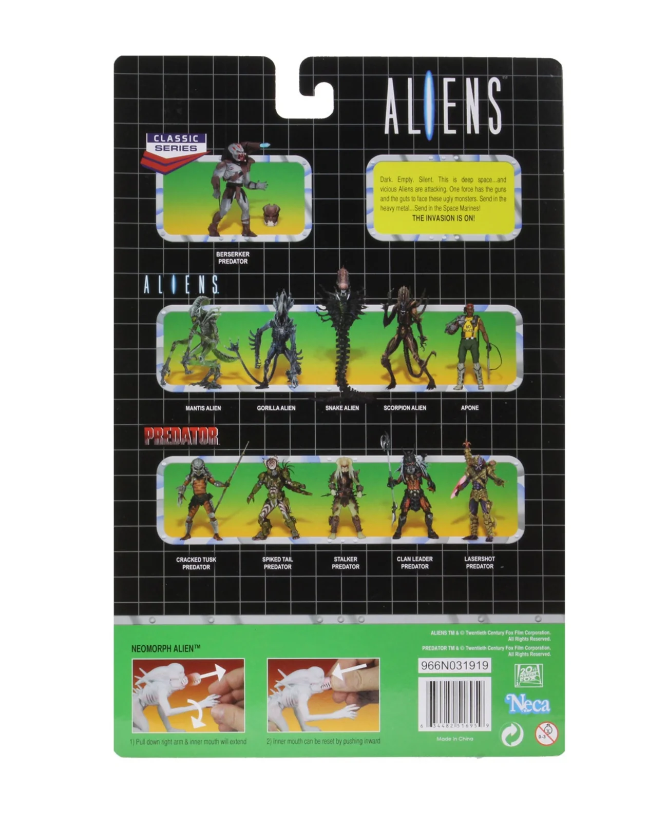 Alien & Predator Classics - Neomorph Alien 6” Scale Action Figure - Image 6