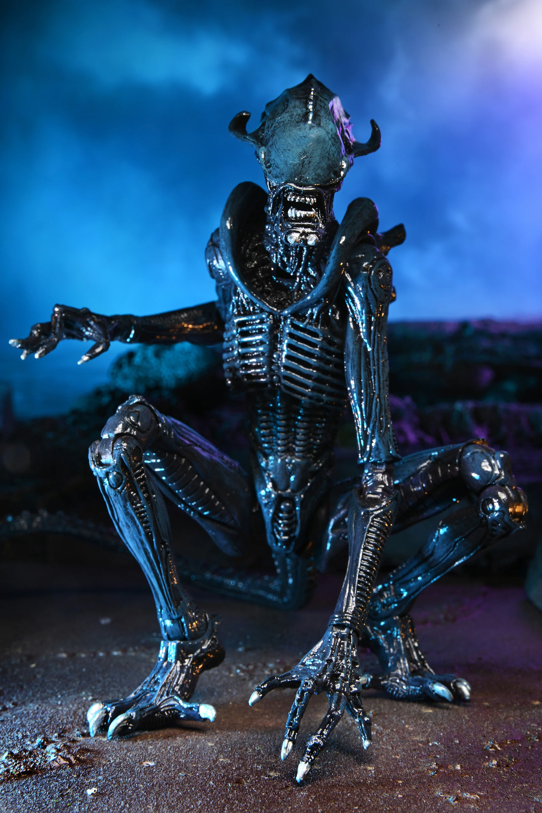 Alien vs Predator - Arachnoid Alien 7" Scale Action Figure (Movie Deco) - Image 2