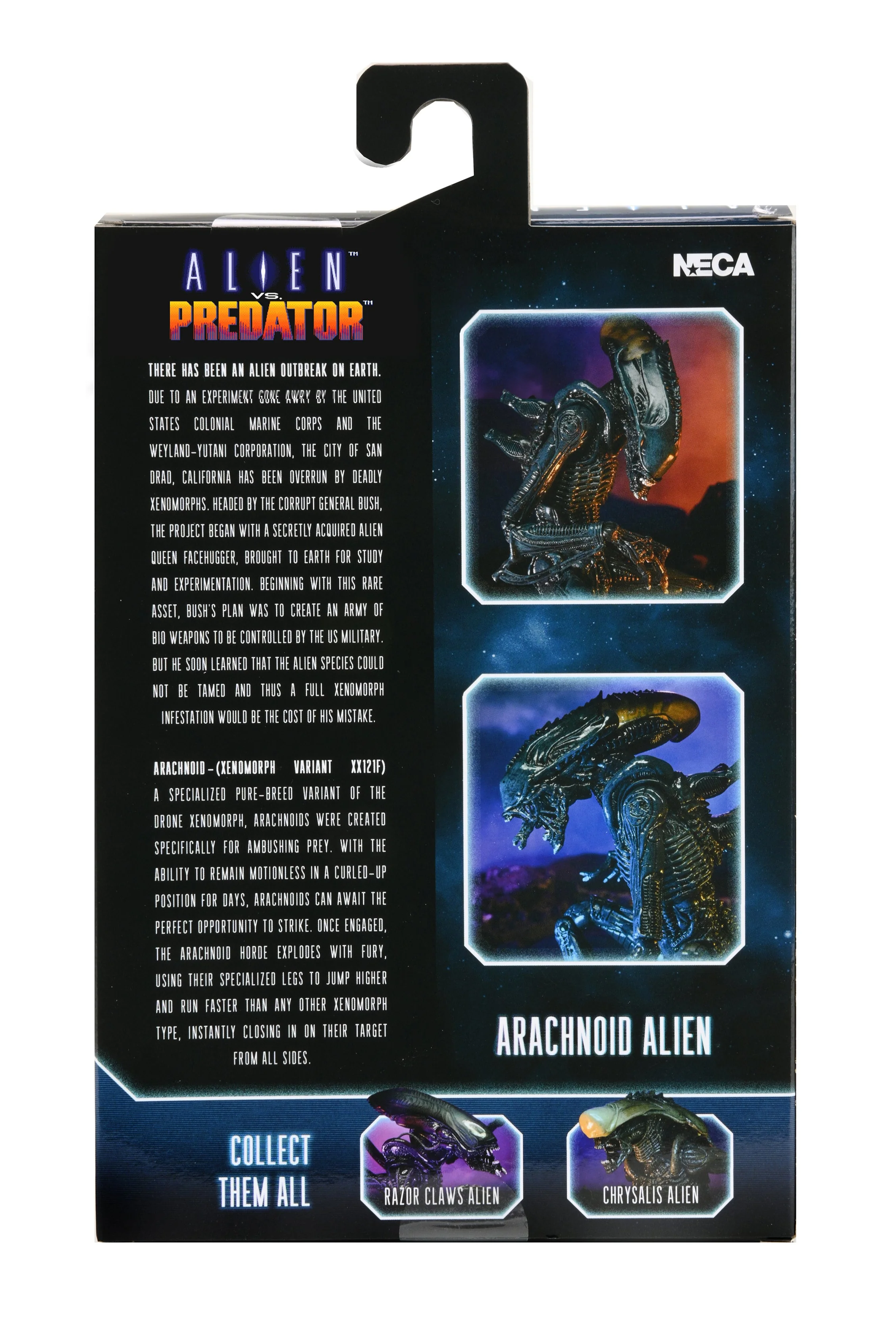 Alien vs Predator - Arachnoid Alien 7" Scale Action Figure (Movie Deco) - Image 8