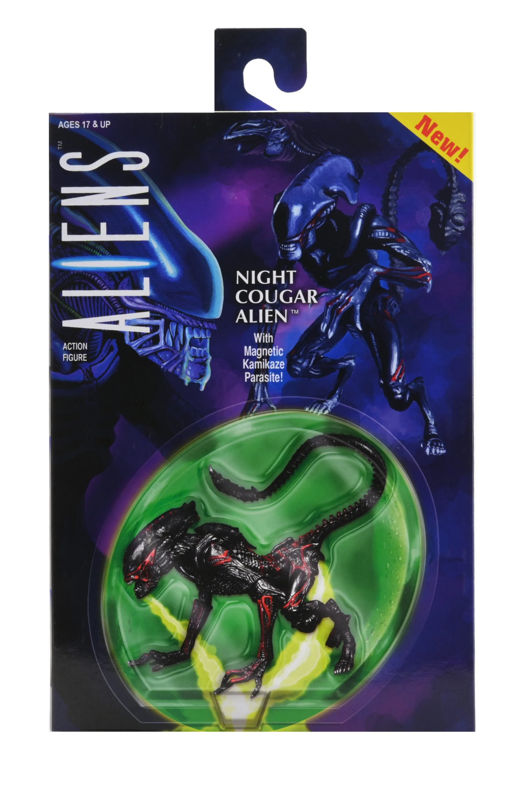 Aliens - Ultimate Kenner Tribute Night Cougar Alien 7" Scale Action Figure - Image 10