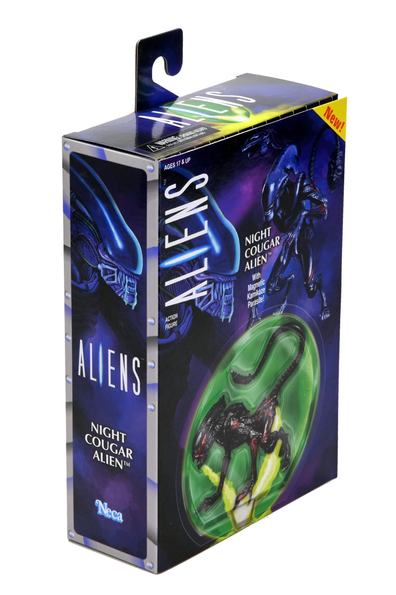 Aliens - Ultimate Kenner Tribute Night Cougar Alien 7" Scale Action Figure - Image 12