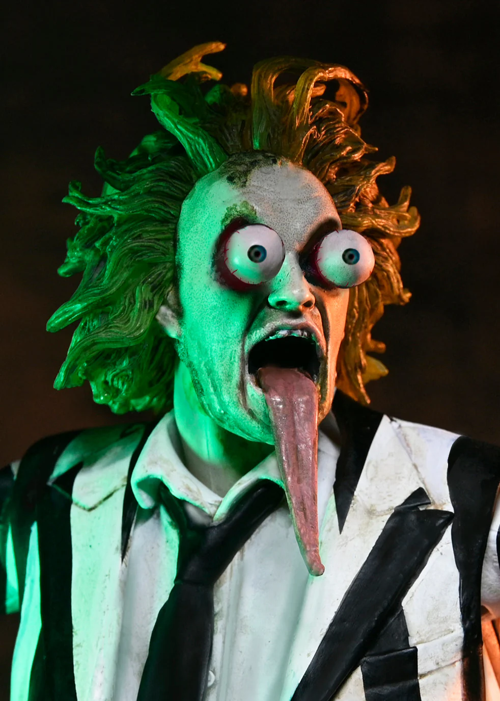 Beetlejuice Beetlejuice - Ultimate Striped Suit Beetlejuice 7" Scale Action Figure - Image 5