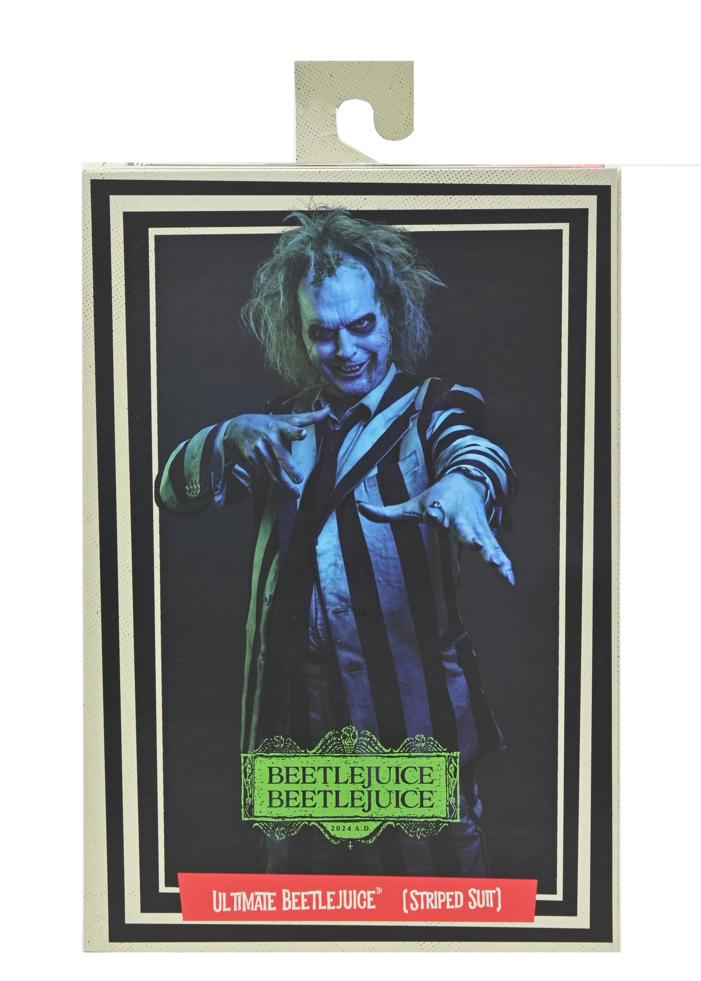 Beetlejuice Beetlejuice - Ultimate Striped Suit Beetlejuice 7" Scale Action Figure - Image 7