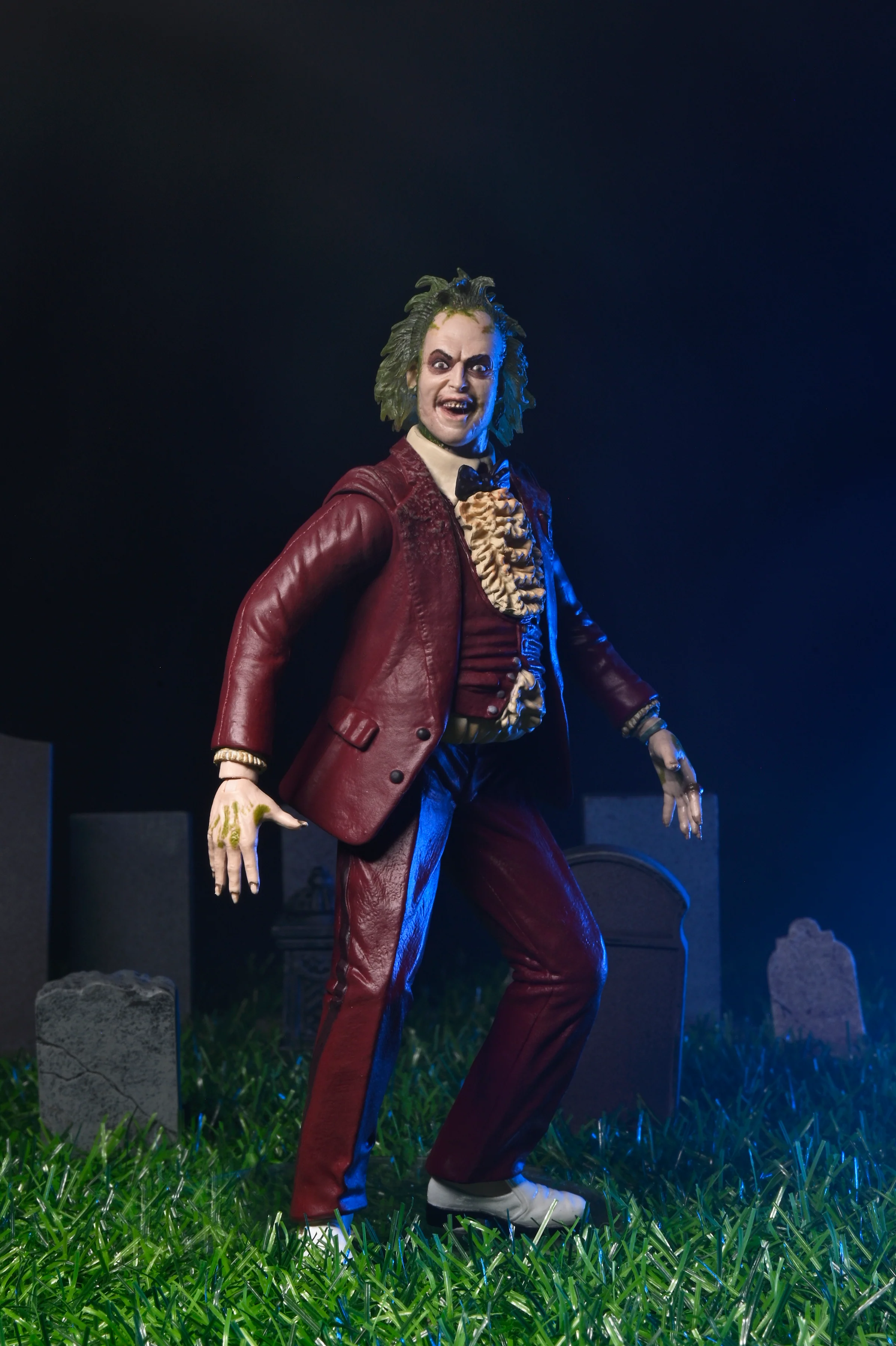 Beetlejuice (1988) - Beetlejuice in Red Tux 7" Scale Action Figure - Image 3