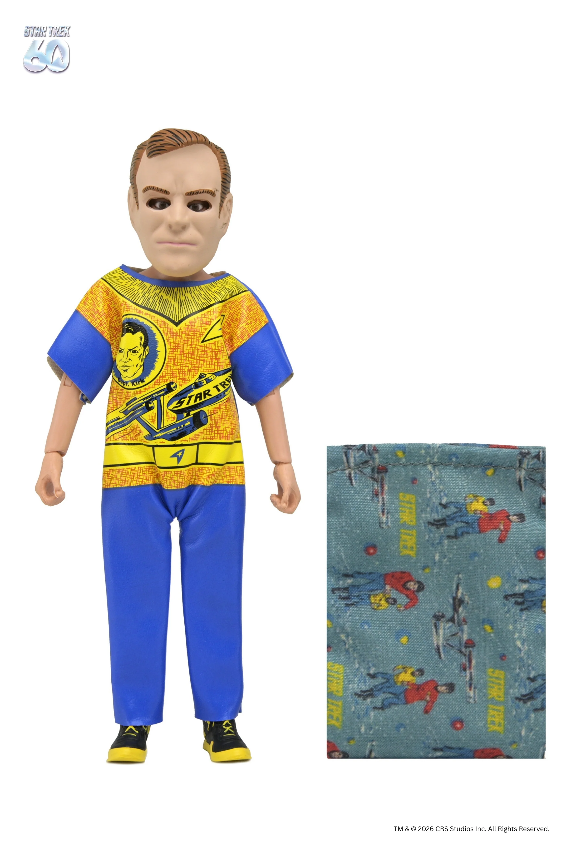 Ben Cooper Costume Kids Collection - Series 14 Costumed Action Figure Bundle (Kirk, Spock, Klingon, Captain Action, Dr. Evil & Martian) - Image 25