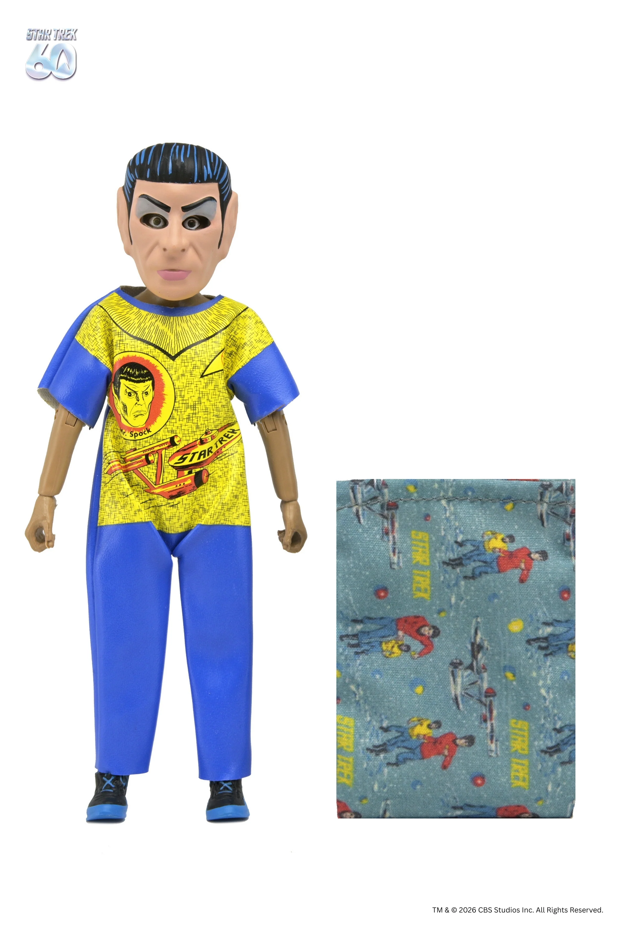 Ben Cooper Costume Kids Collection - Series 14 Costumed Action Figure Bundle (Kirk, Spock, Klingon, Captain Action, Dr. Evil & Martian) - Image 26