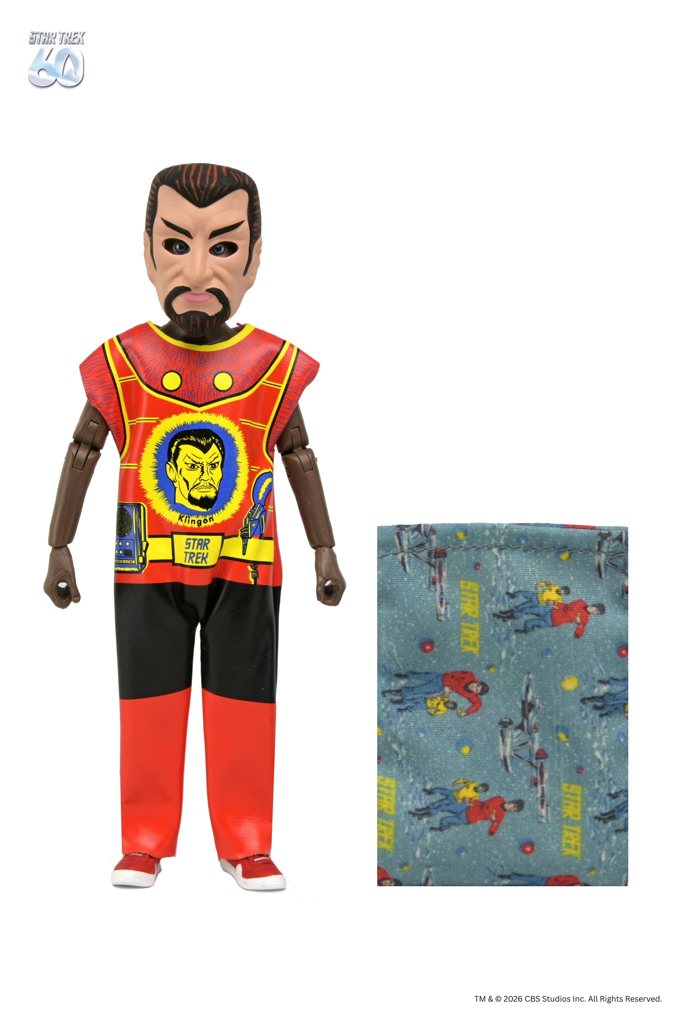 Ben Cooper Costume Kids Collection - Series 14 Costumed Action Figure Bundle (Kirk, Spock, Klingon, Captain Action, Dr. Evil & Martian) - Image 27
