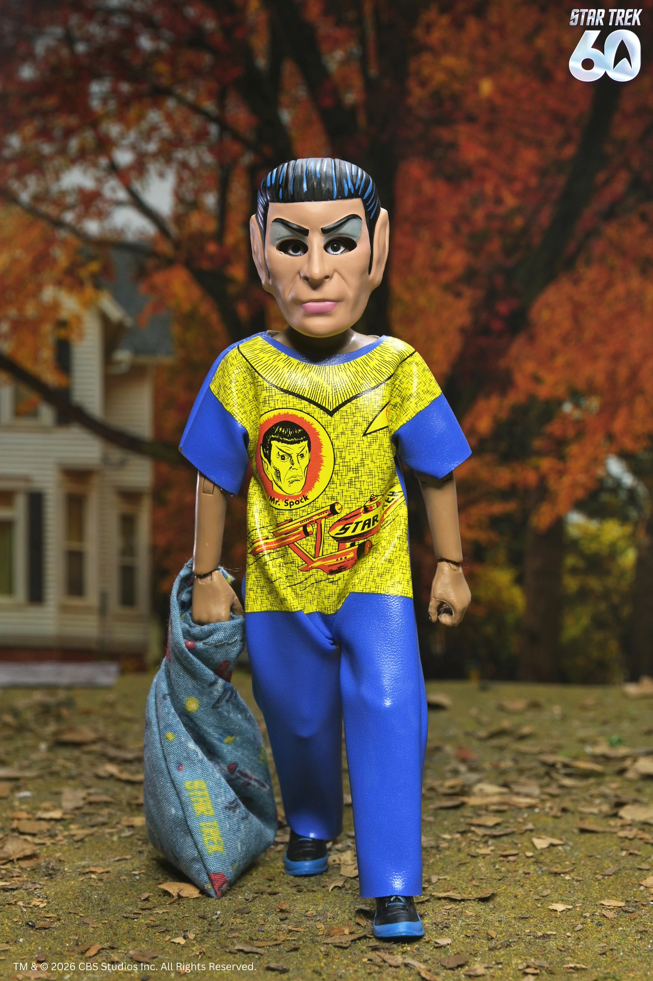 Ben Cooper Costume Kids Collection - Series 14 Costumed Action Figure Bundle (Kirk, Spock, Klingon, Captain Action, Dr. Evil & Martian) - Image 7