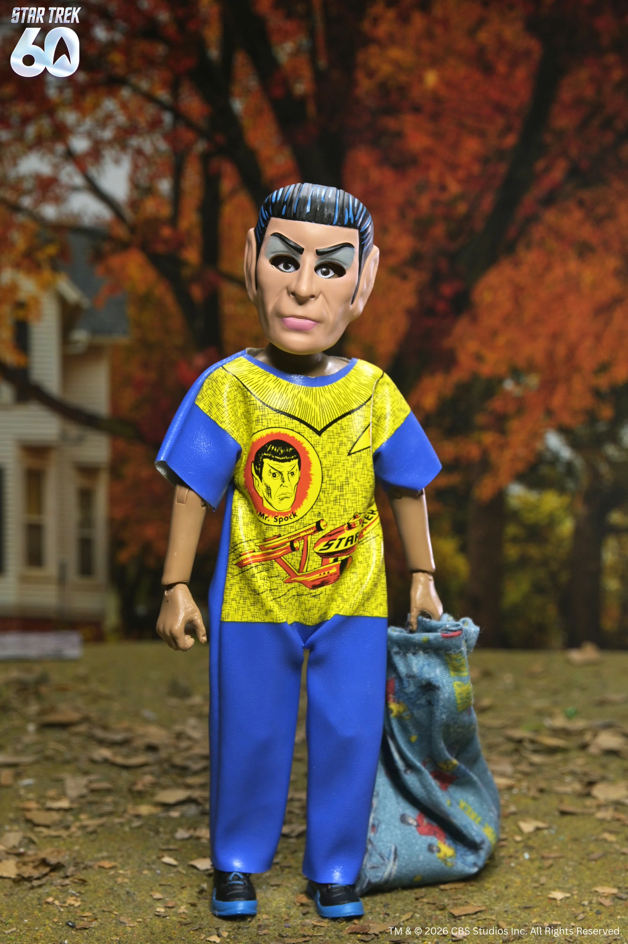 Ben Cooper Costume Kids Collection - Series 14 Costumed Action Figure Bundle (Kirk, Spock, Klingon, Captain Action, Dr. Evil & Martian) - Image 8