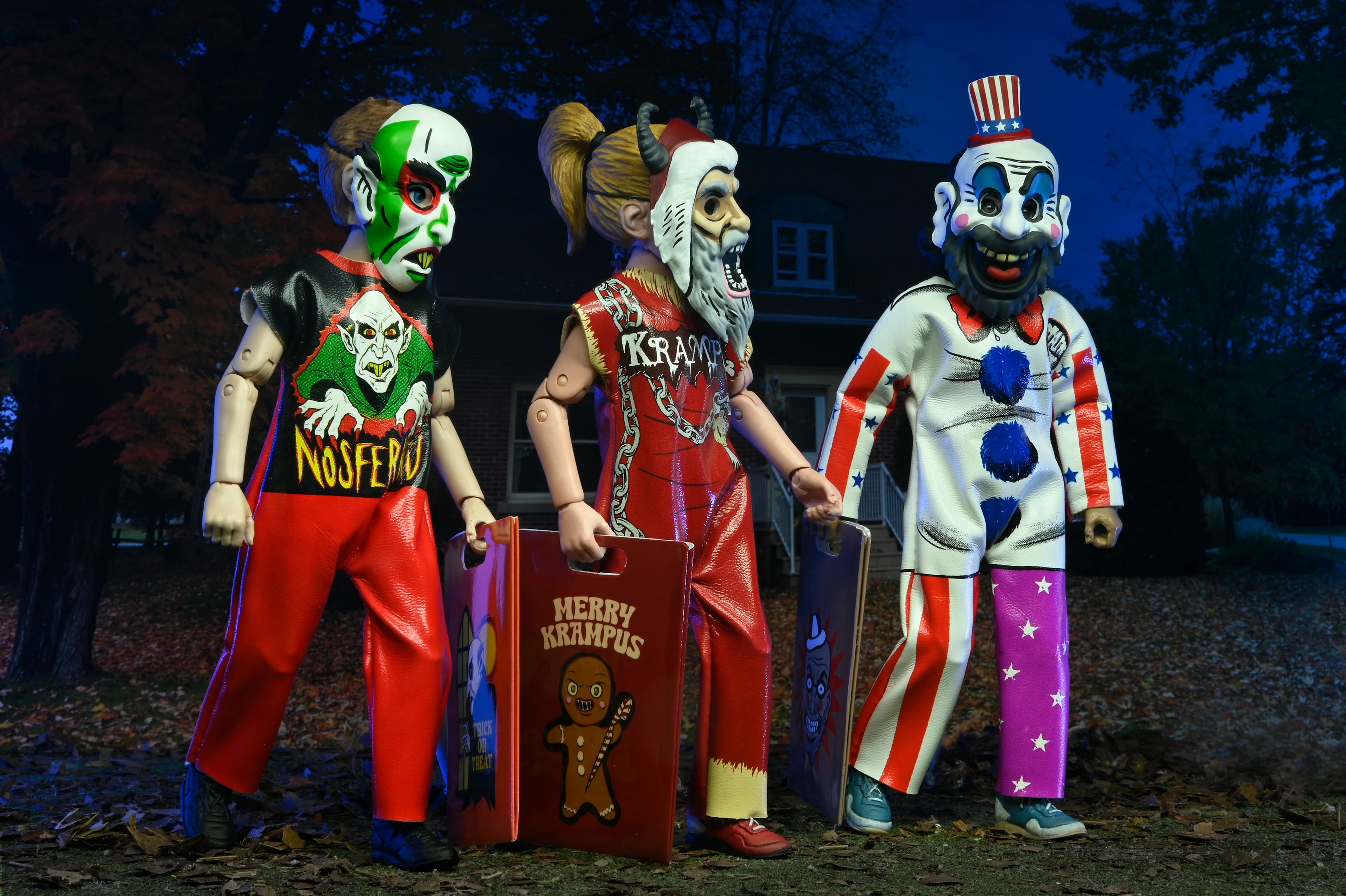 Ben Cooper Costume Kids Collection – Series 4 Bundle Costumed Action Figures (Count Orlok, Captain Spaulding, Trick 'r Treat Sam, John Carver, Krampus) - Image 5