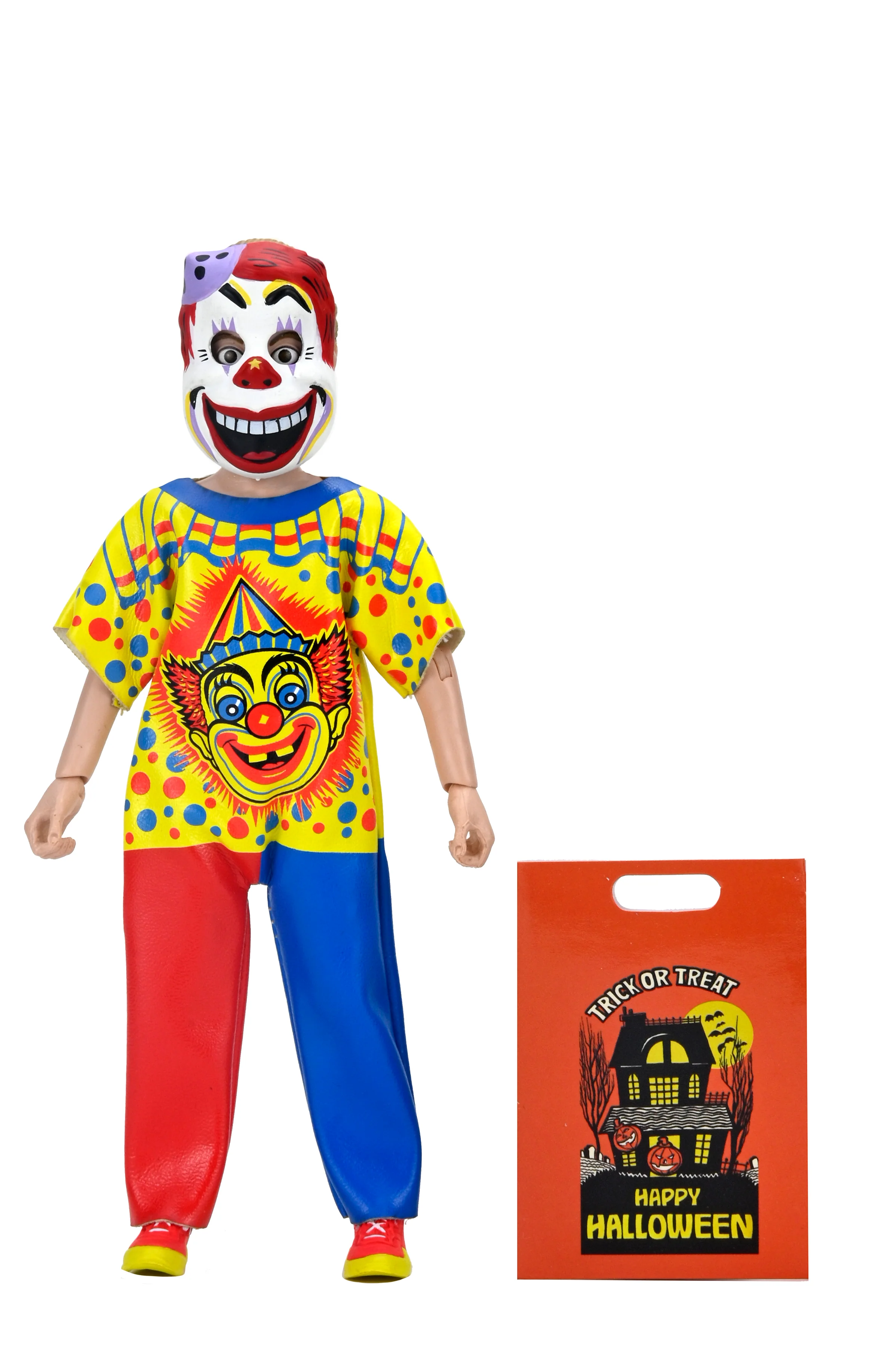 Ben Cooper Costume Kids Collection - Series 6 Costumed Action Figure Bundle (Clown, Metaluna Mutant, Spooky Monster, Visible Man, Wolfman) - Image 4