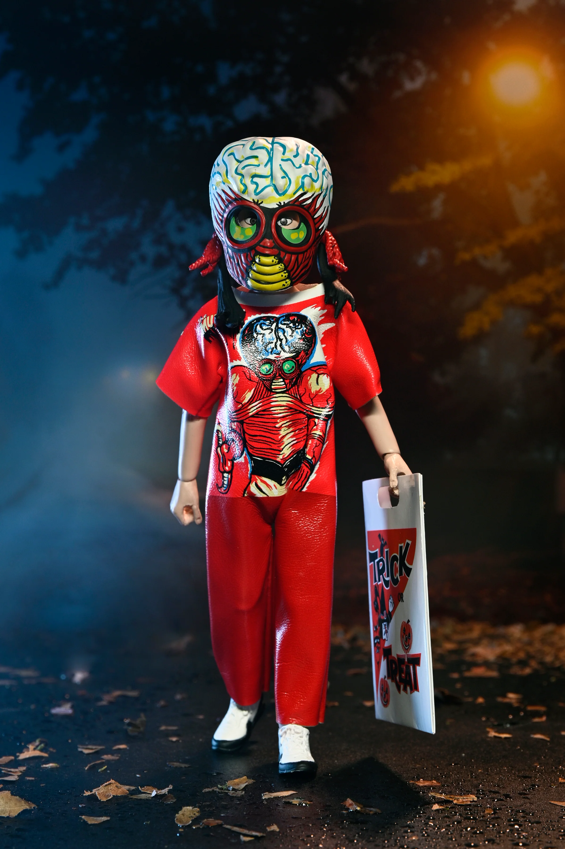Ben Cooper Costume Kids Collection - Series 6 Costumed Action Figure Bundle (Clown, Metaluna Mutant, Spooky Monster, Visible Man, Wolfman) - Image 7