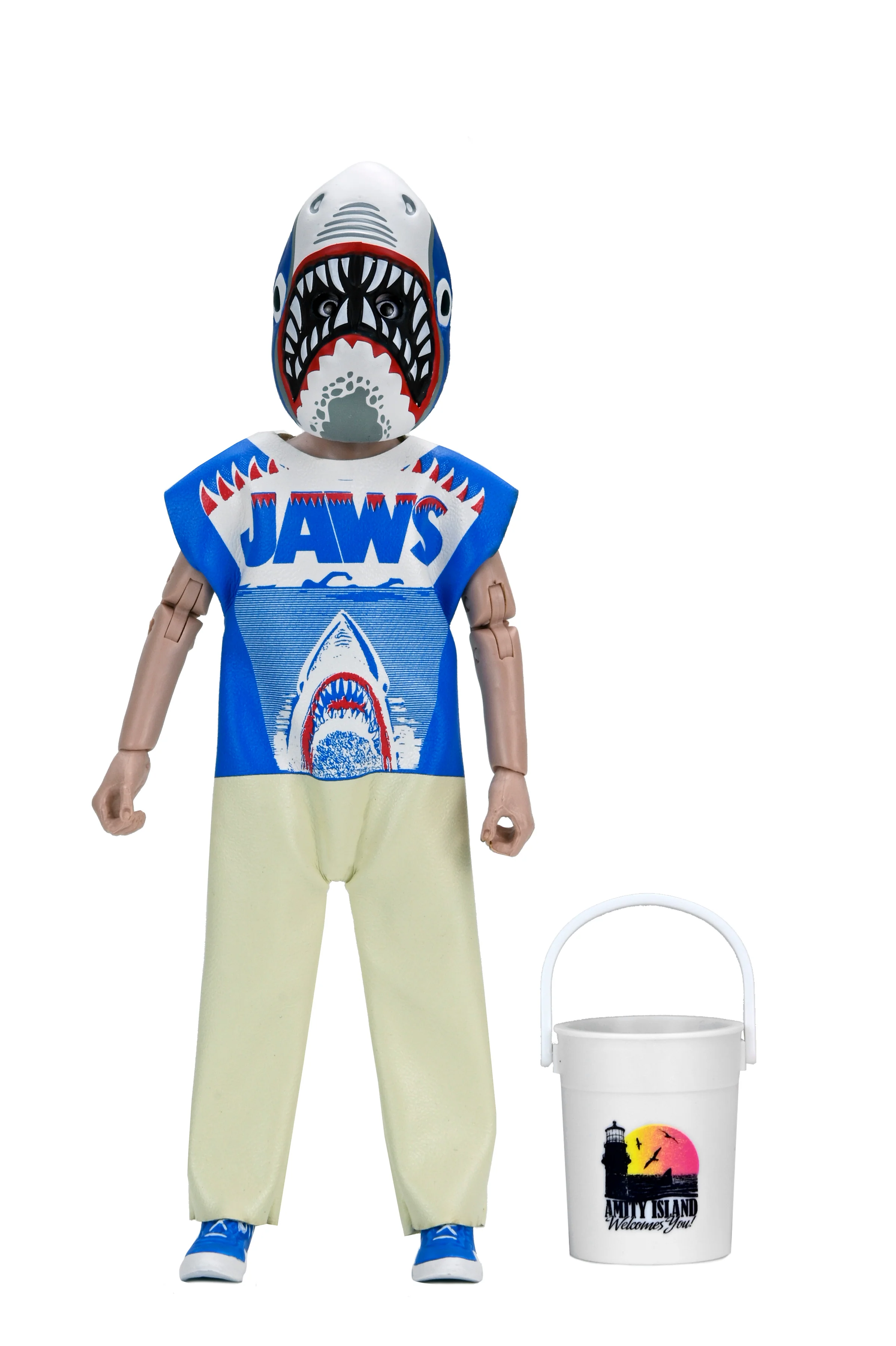 Ben Cooper Costume Kids Collection - Series 7 Costumed Action Figure Bundle (Godzilla, Jaws, Warrior, Tarman, The Fly) - Image 14