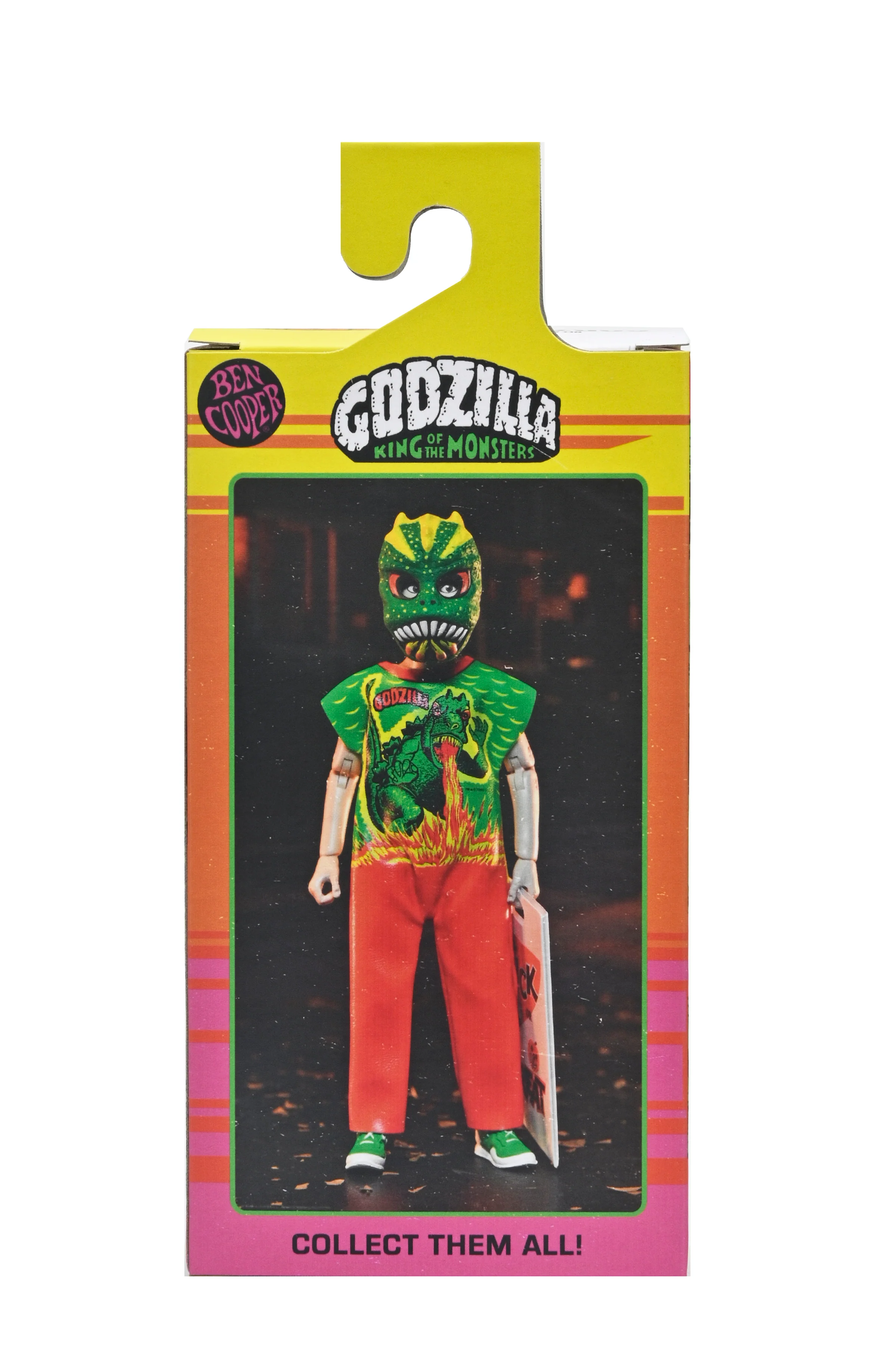 Ben Cooper Costume Kids Collection - Series 7 Costumed Action Figure Bundle (Godzilla, Jaws, Warrior, Tarman, The Fly) - Image 8