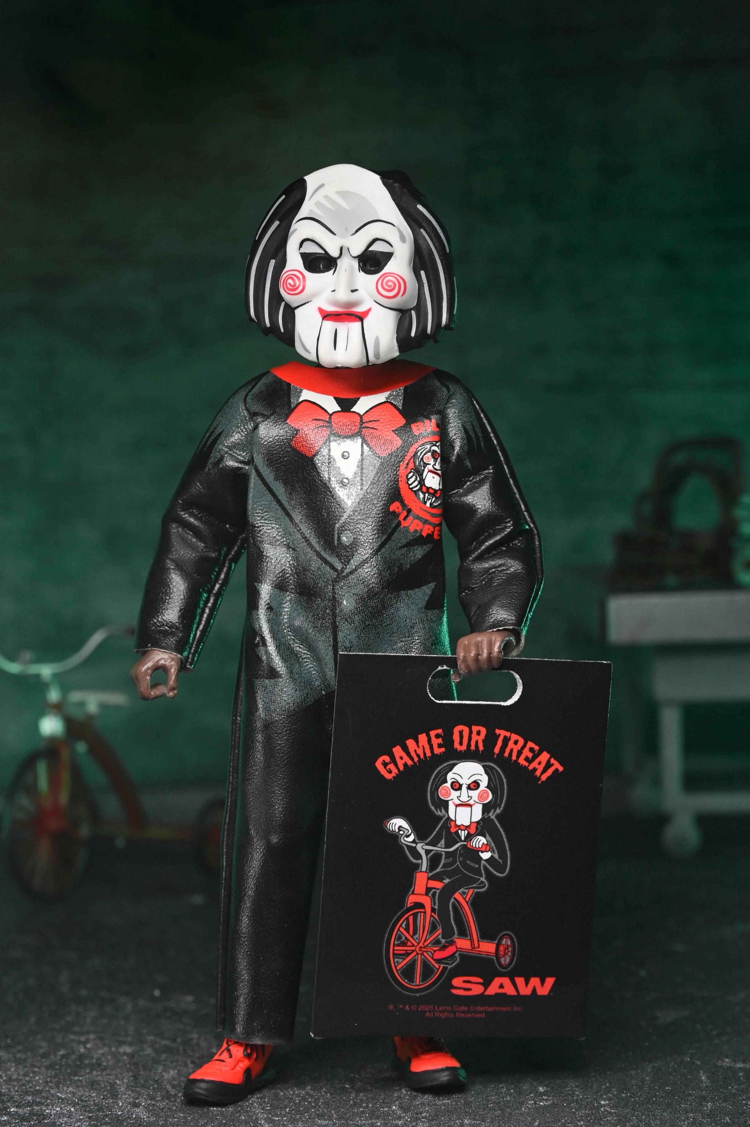 Ben Cooper Costume Kids Collection - Series 9 Costumed Action Figure Bundle (Leatherface, Michael Myers, Billy the Puppet, Pennywise & Art the Clown) - Image 13
