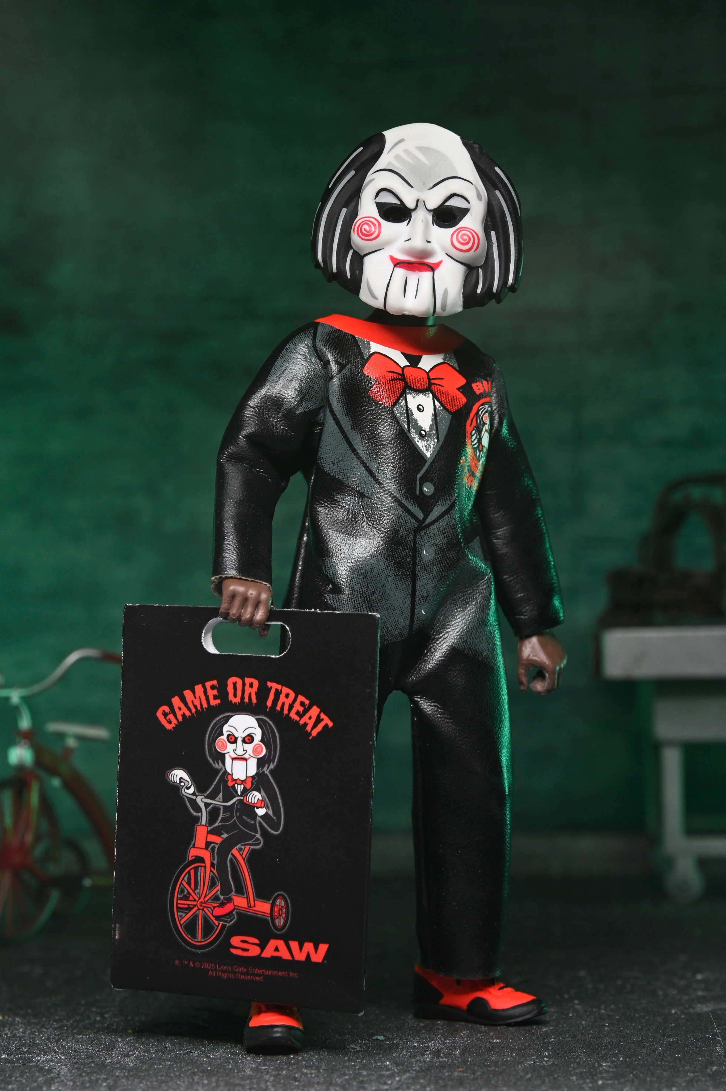Ben Cooper Costume Kids Collection - Series 9 Costumed Action Figure Bundle (Leatherface, Michael Myers, Billy the Puppet, Pennywise & Art the Clown) - Image 14