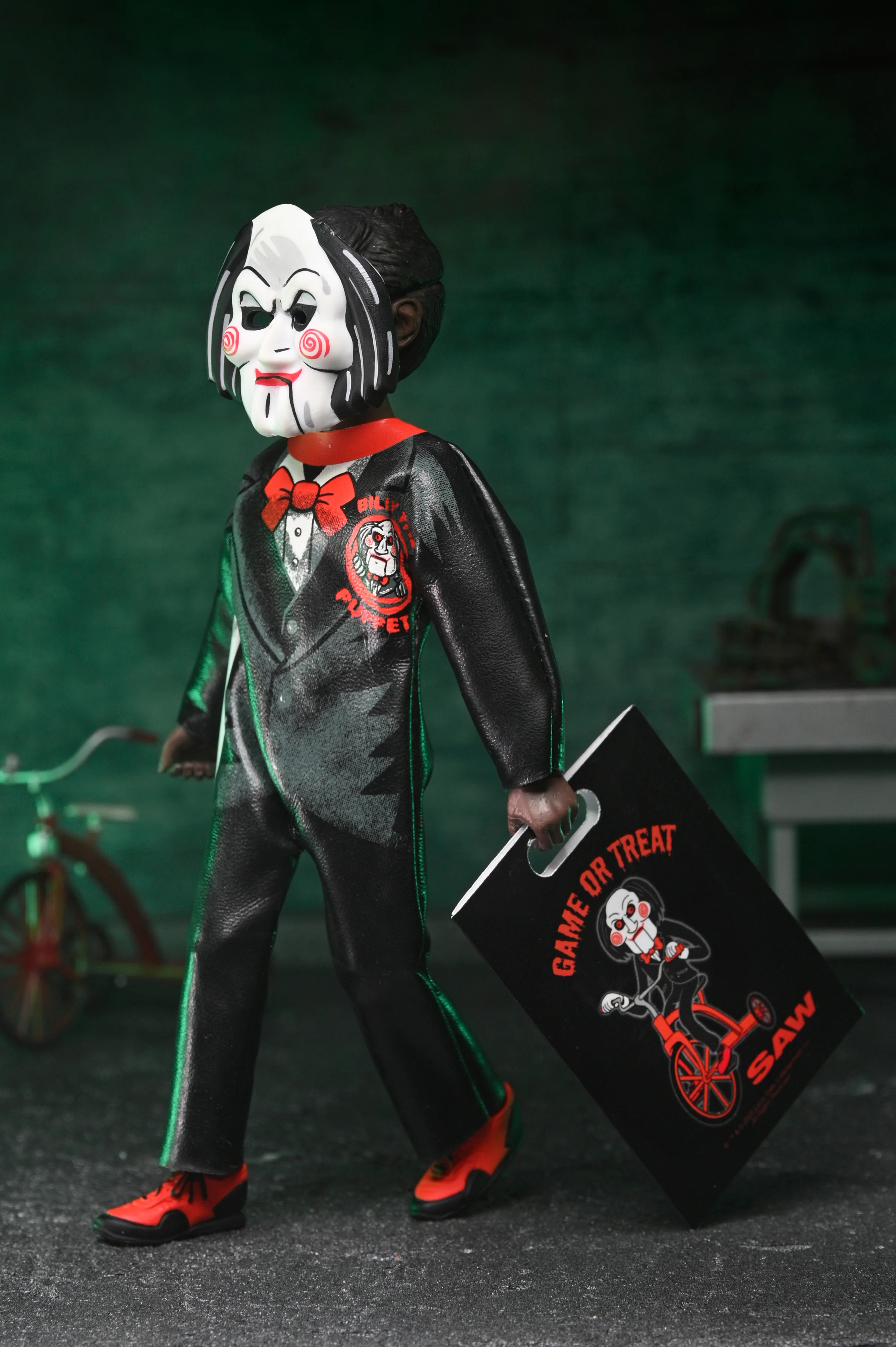 Ben Cooper Costume Kids Collection - Series 9 Costumed Action Figure Bundle (Leatherface, Michael Myers, Billy the Puppet, Pennywise & Art the Clown) - Image 16