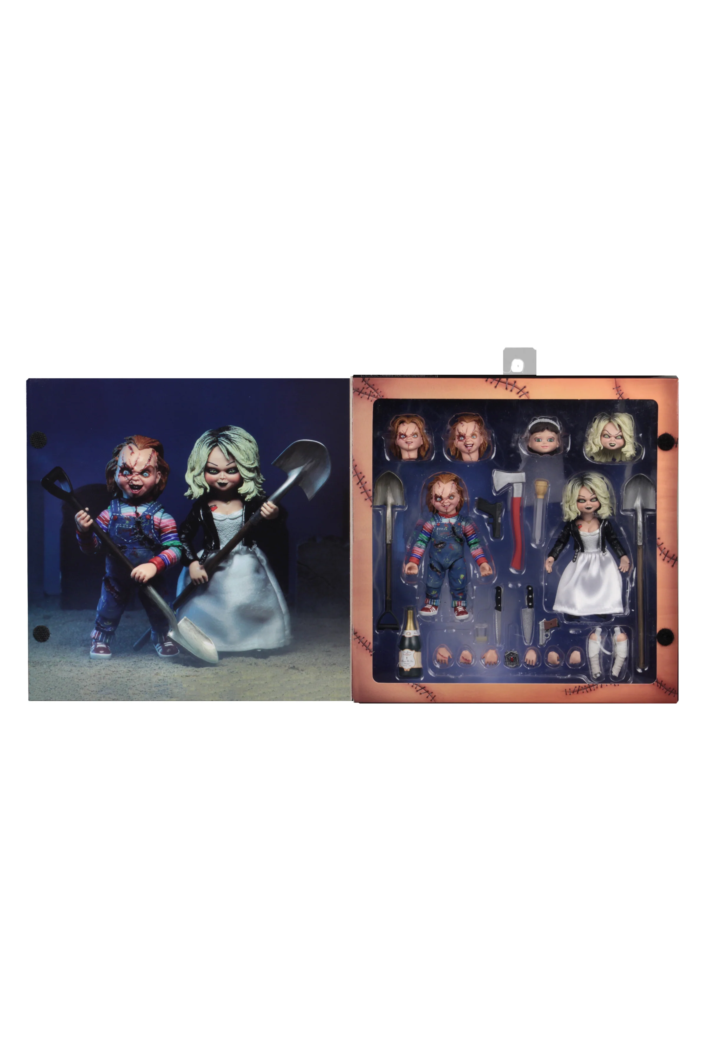 Bride of Chucky - Ultimate Chucky & Tiffany 7" Scale Action Figure (2-Pack) - Image 15
