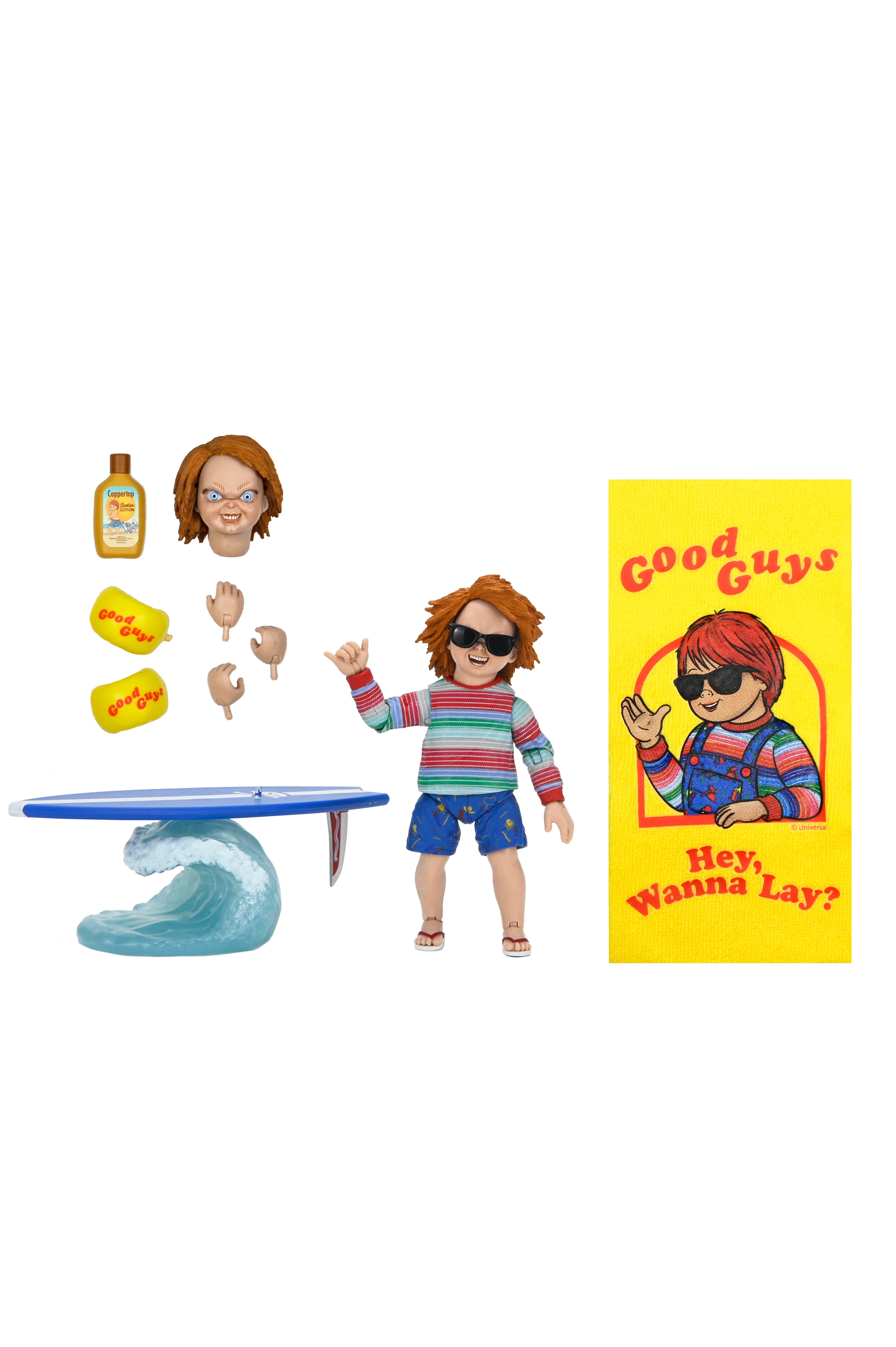 Child's Play 3 - Ultimate Surf's Up Chucky 7" Scale Action Figure (2025 Con Exclusive) (PRE-ORDER) - Image 7