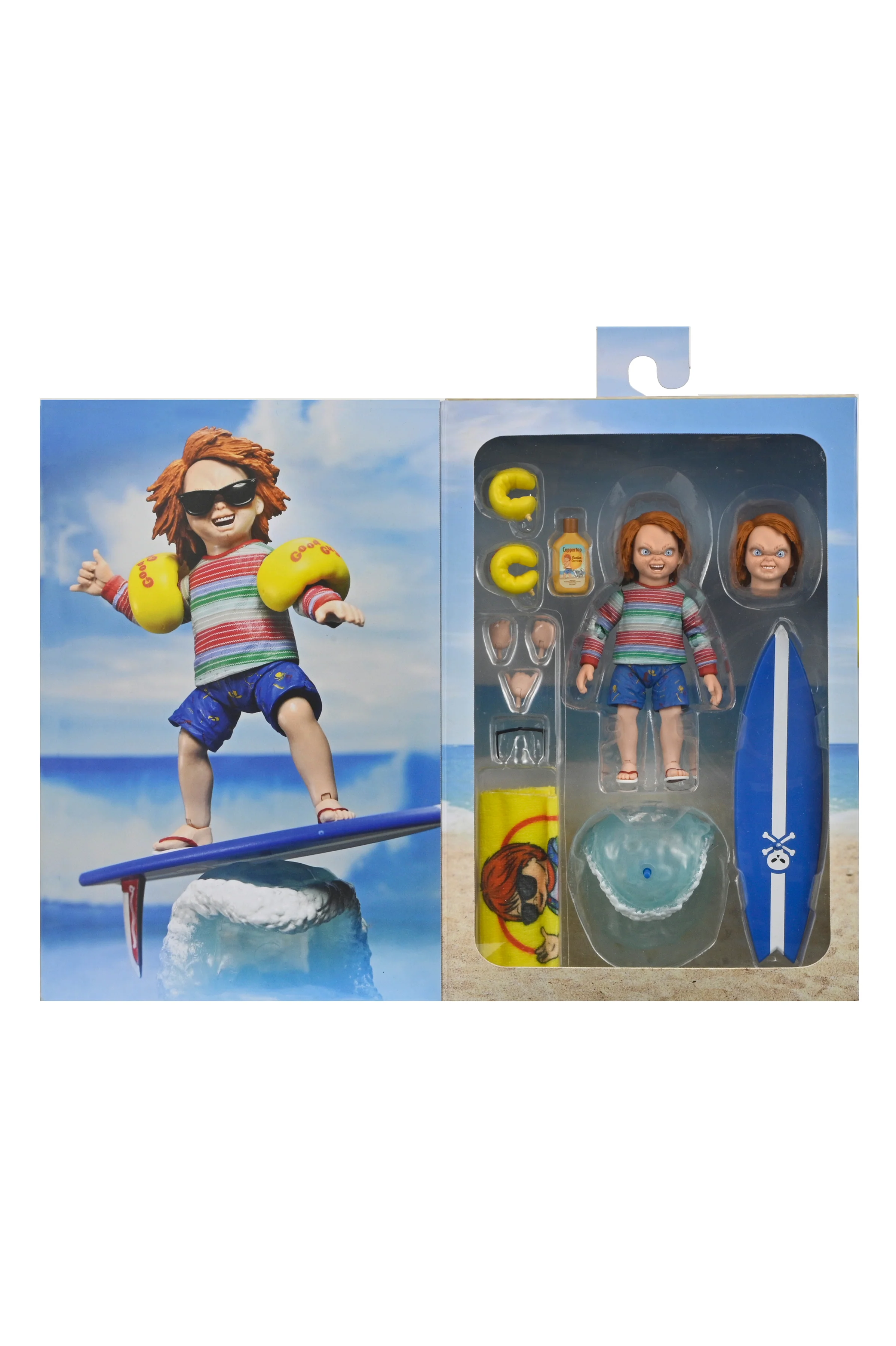 Child's Play 3 - Ultimate Surf's Up Chucky 7" Scale Action Figure (2025 Con Exclusive) (PRE-ORDER) - Image 9