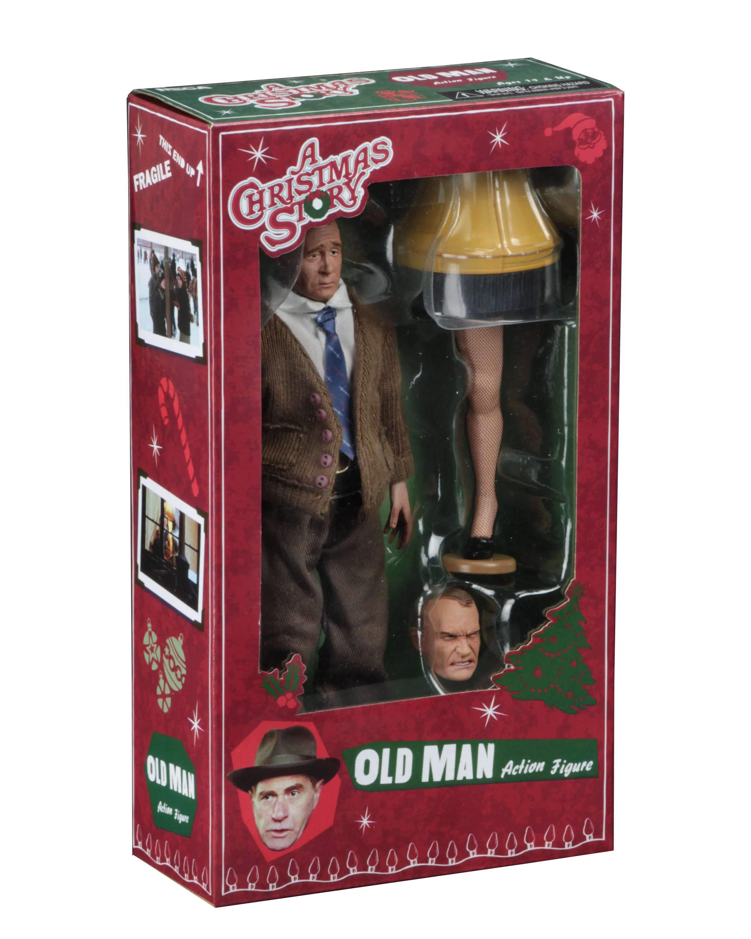 A Christmas Story - Old Man 8” Clothed Figure - Image 7