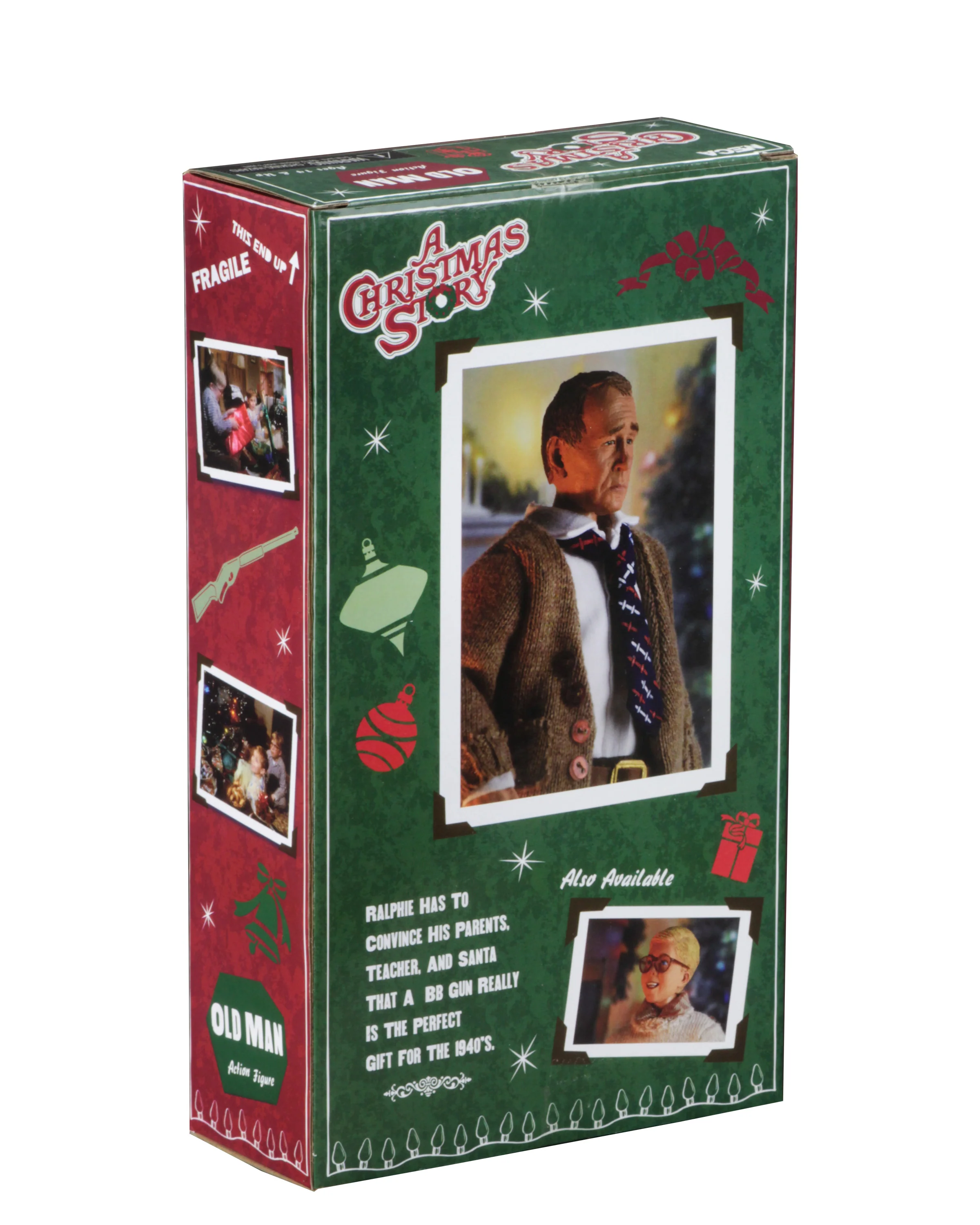 A Christmas Story - Old Man 8” Clothed Figure - Image 8