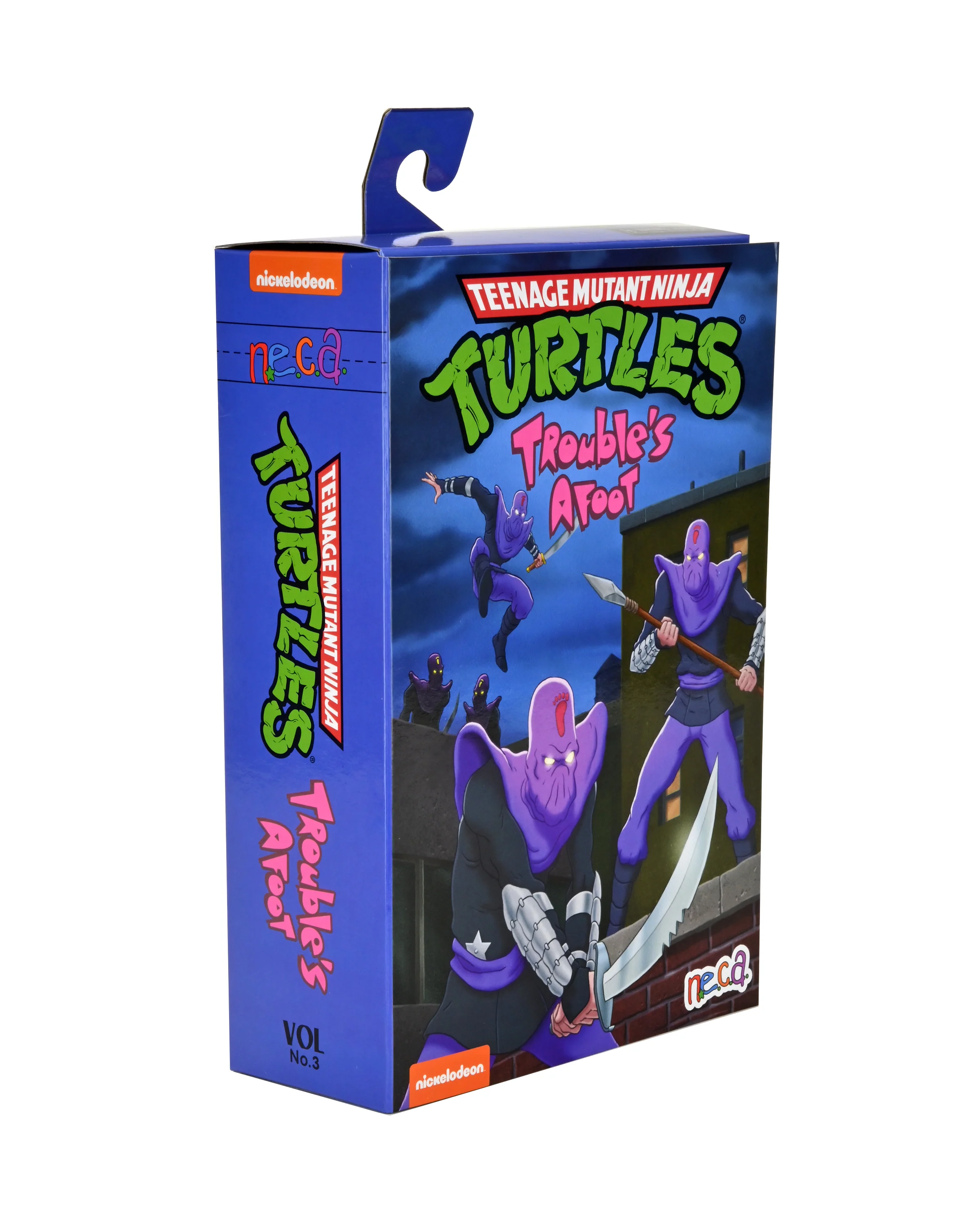 Teenage Mutant Ninja Turtles (Cartoon) – Foot Soldier Deluxe Figure 7” Scale Action Figure - Image 3