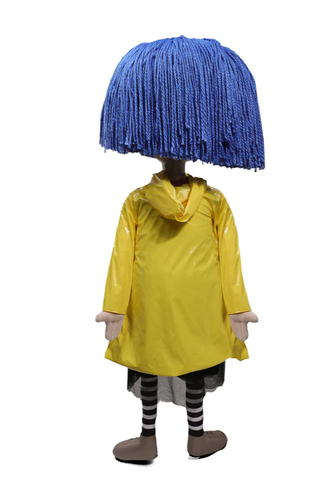 Coraline with Button Eyes Life-Size Plush Doll - Image 3