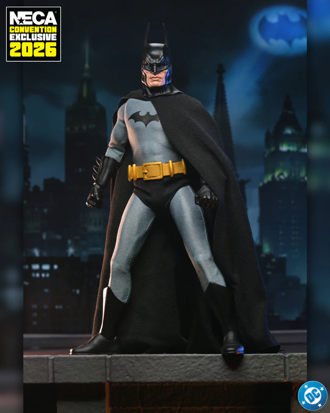 DC Comics - Batman 8” Clothed Action Figure (2026 CON EXCLUSIVE)