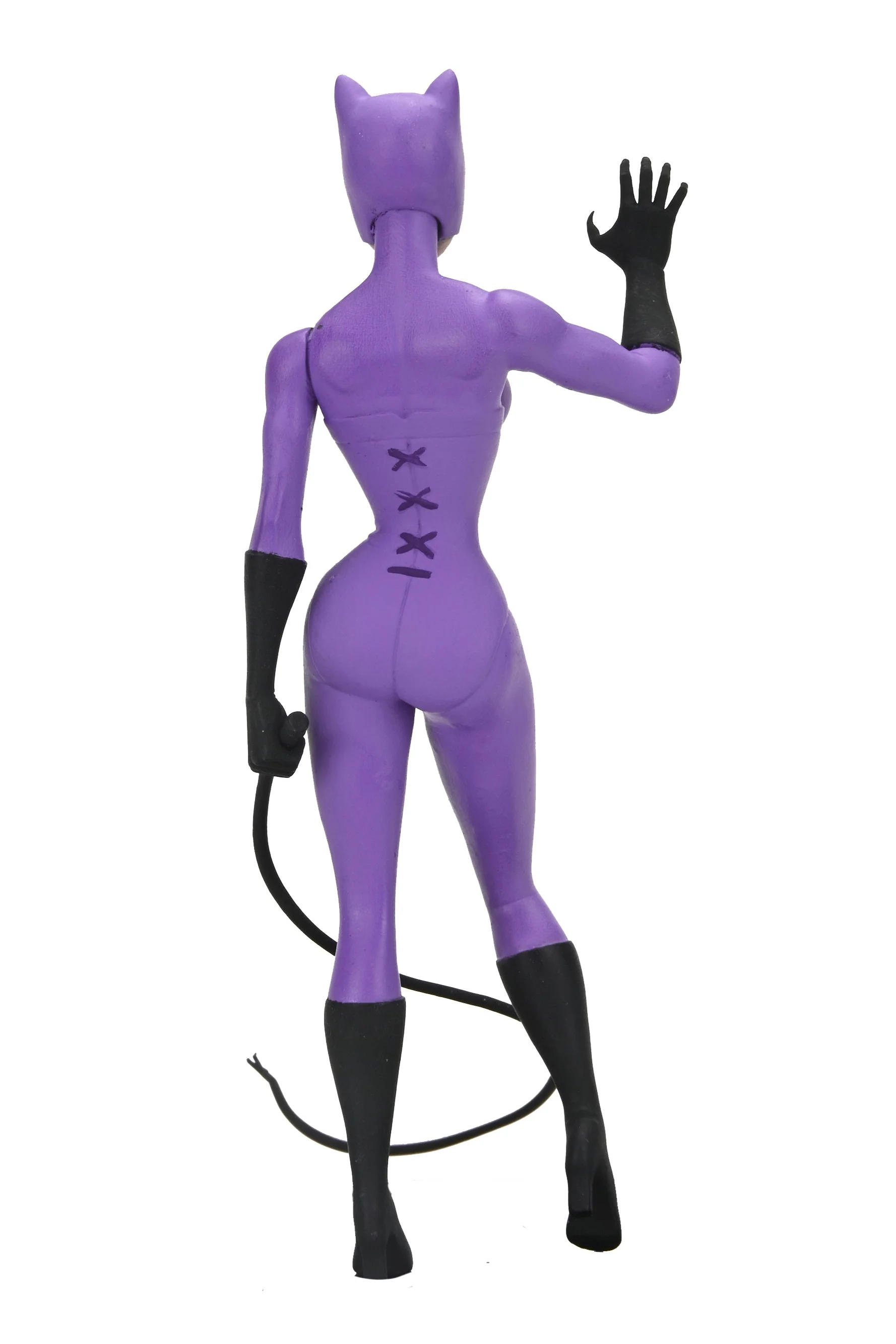 DC Comics (Classic Comics) - Toony Classics Catwoman 6" Scale Action Figure (Purple Suit) - Image 6