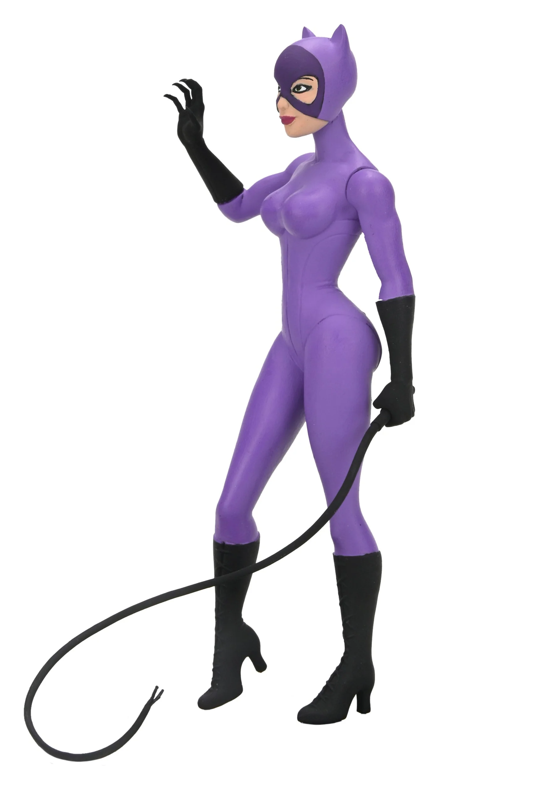 DC Comics (Classic Comics) - Toony Classics Catwoman 6" Scale Action Figure (Purple Suit) - Image 5