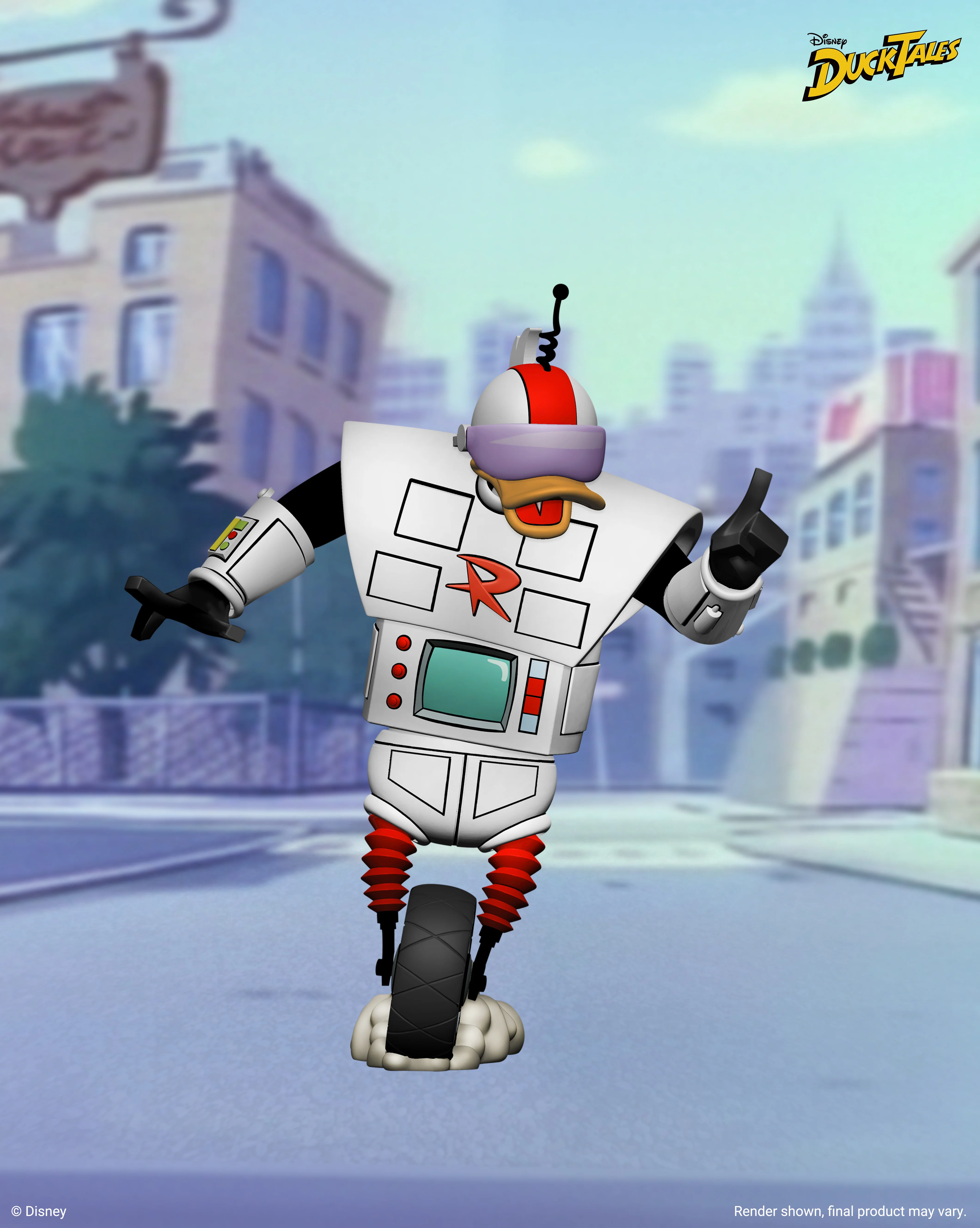 Disney’s DuckTales - Ultimate Gizmoduck 7” Scale Action Figure (PRE-ORDER) - Image 2