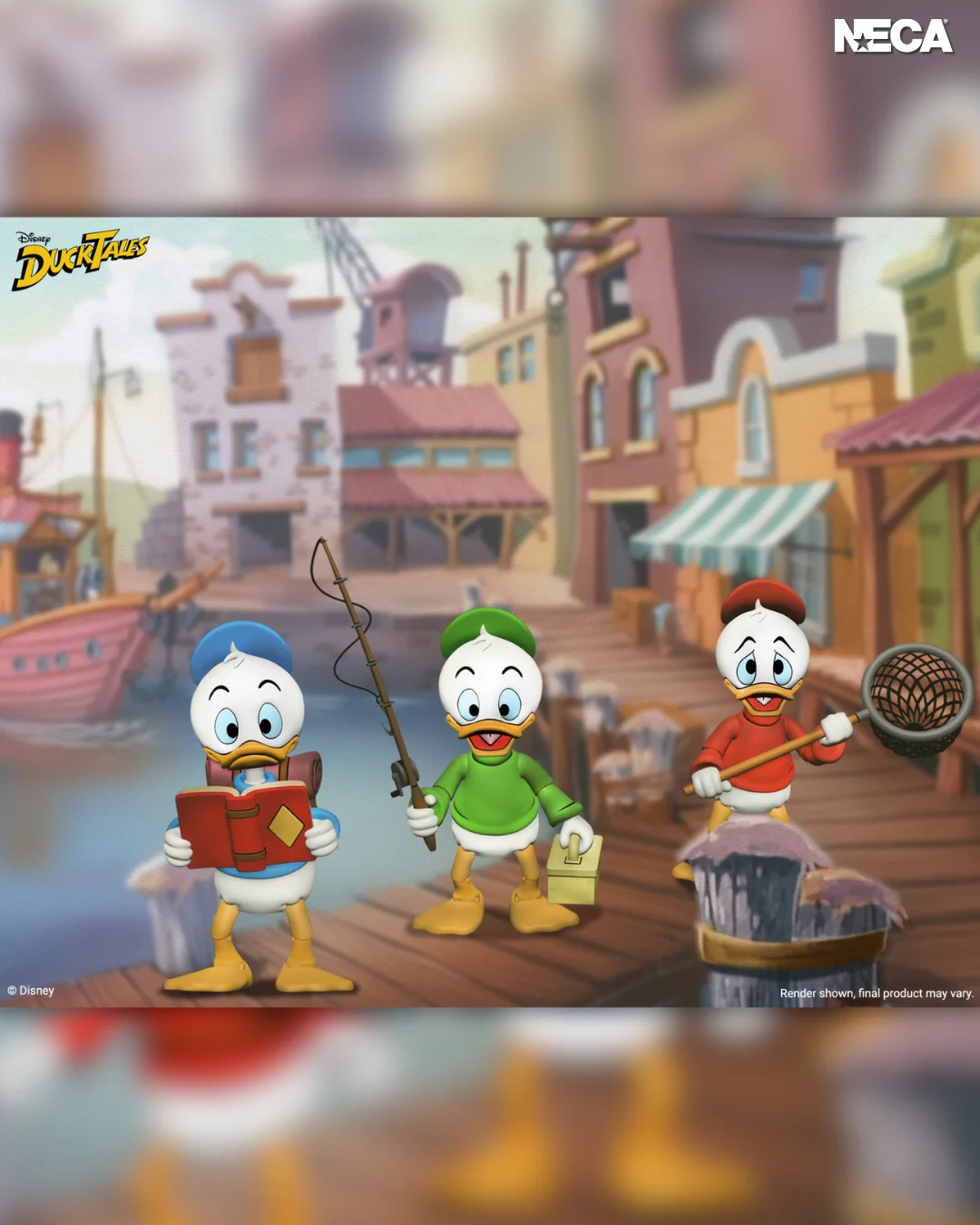 Disney’s DuckTales - Ultimate Huey, Dewey, and Louie 7” Scale Action Figure 3-Pack (PRE-ORDER) - Image 4