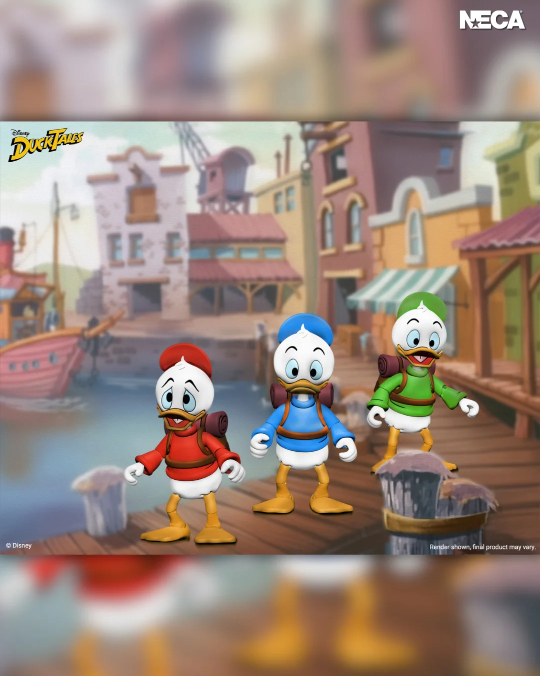 Disney’s DuckTales - Ultimate Huey, Dewey, and Louie 7” Scale Action Figure 3-Pack (PRE-ORDER) - Image 5