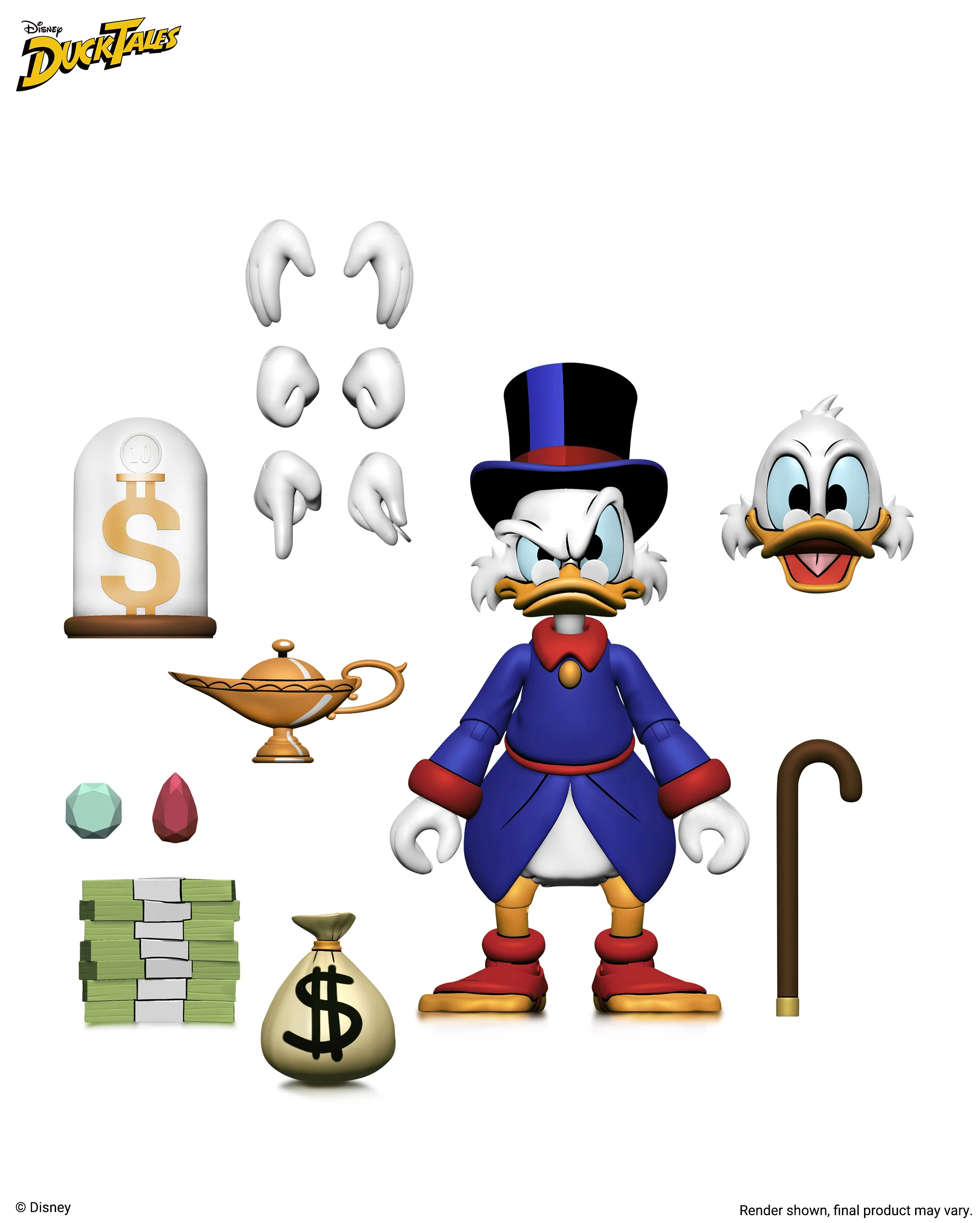 Disney’s DuckTales - Ultimate Scrooge McDuck 7” Scale Action Figure (PRE-ORDER)