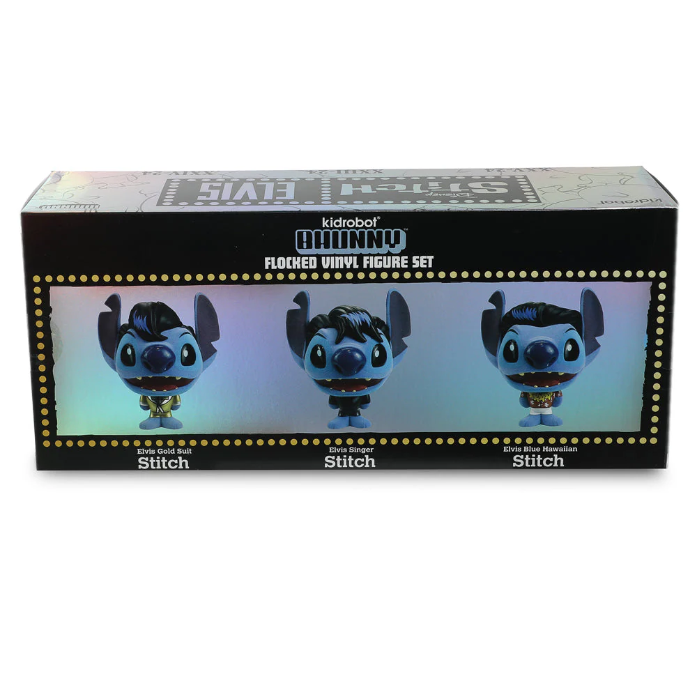 Disney Stitch - Elvis Bhunny 4” Flocked Vinyl Figure Set of 3 - Image 13