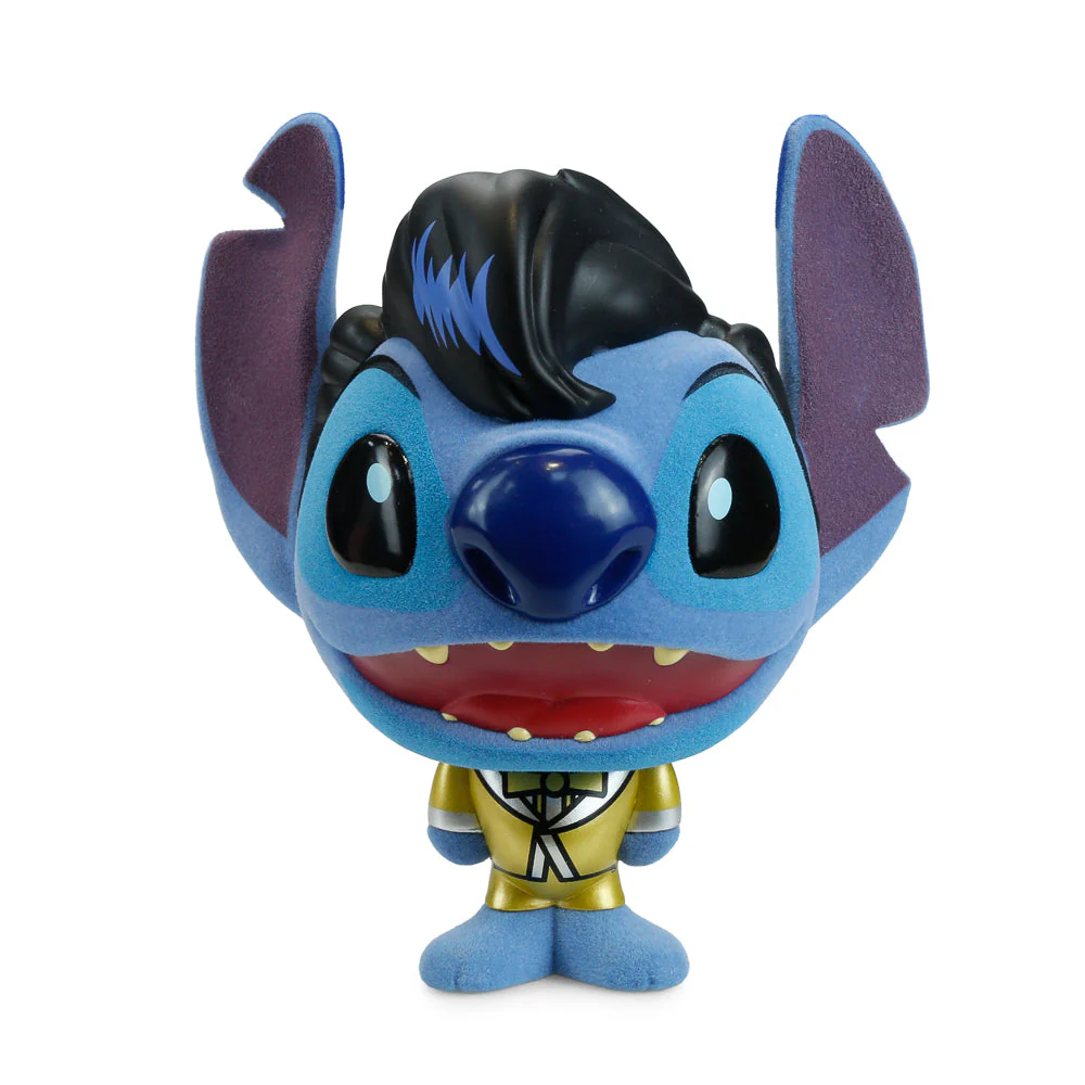 Disney Stitch - Elvis Bhunny 4” Flocked Vinyl Figure Set of 3 - Image 3