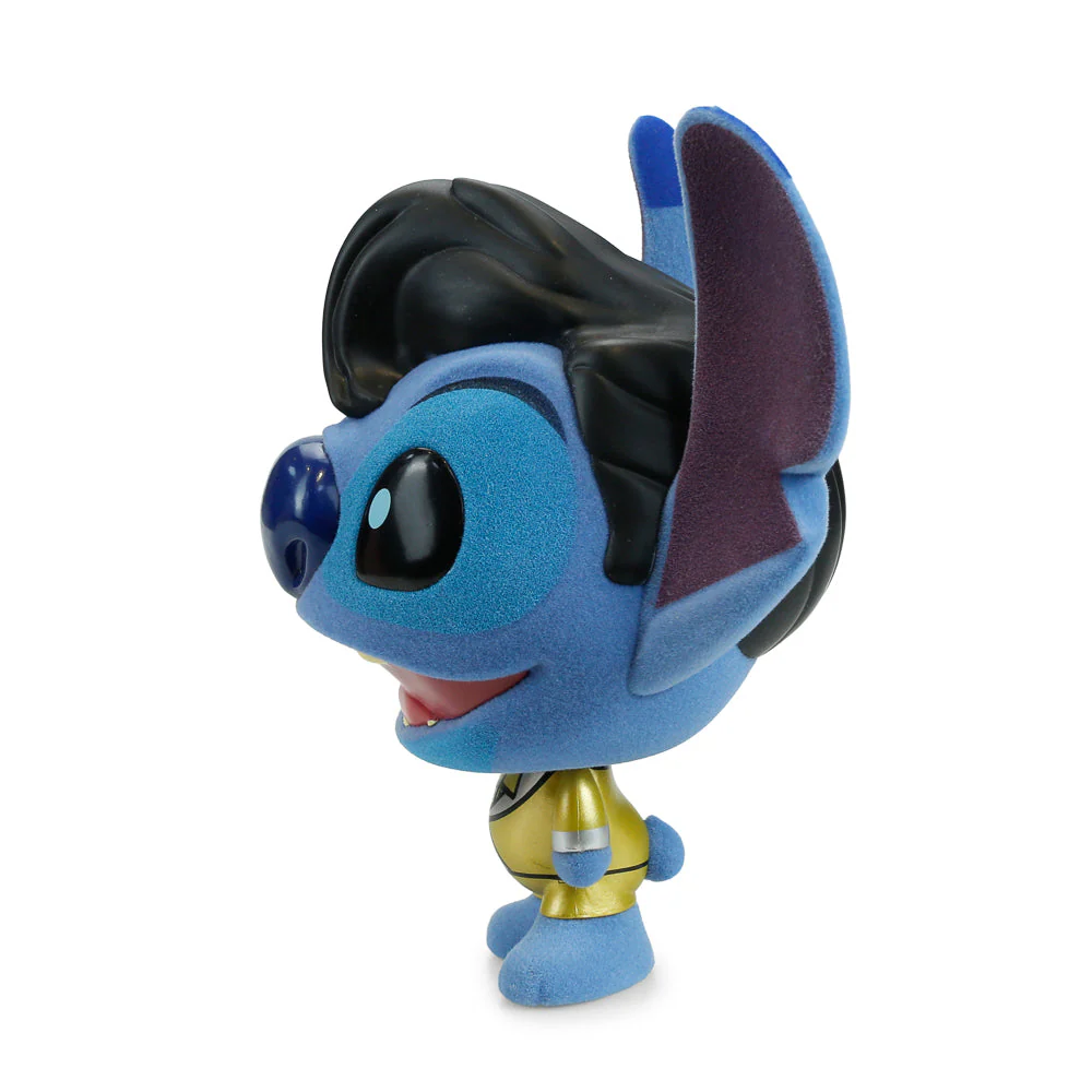 Disney Stitch - Gold Suit Elvis Bhunny 4" Flocked Vinyl Figure - Image 5