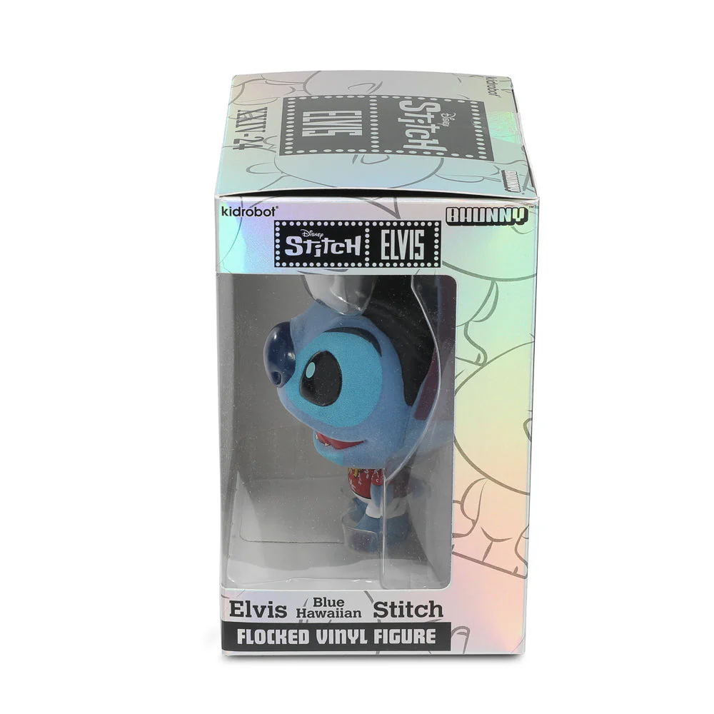 Disney Stitch - Hawaiian Elvis Bhunny 4" Flocked Vinyl Figure - Image 13