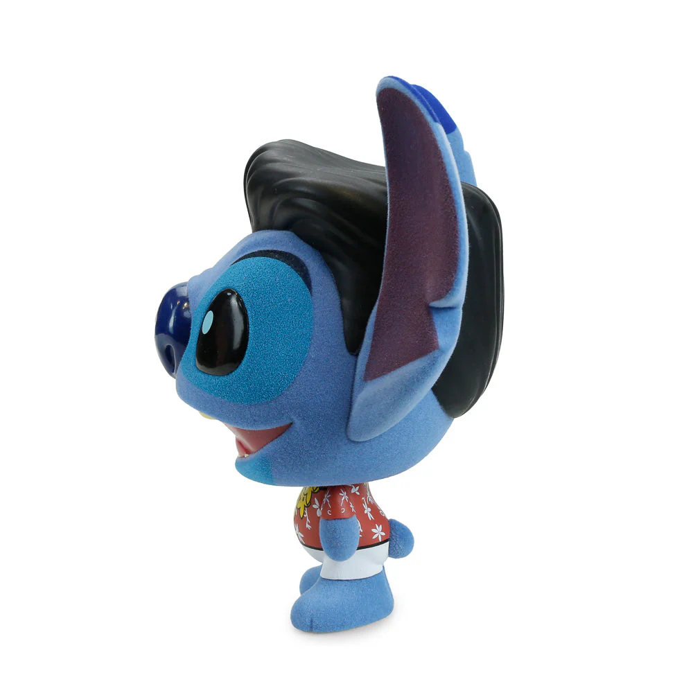 Disney Stitch - Hawaiian Elvis Bhunny 4" Flocked Vinyl Figure - Image 5