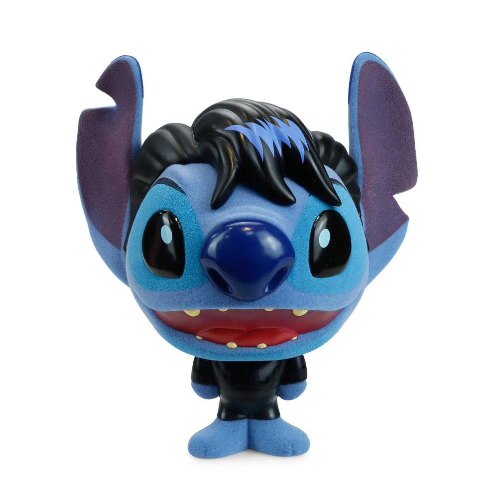 Disney Stitch - Singer Elvis Bhunny 4" Flocked Vinyl Figure