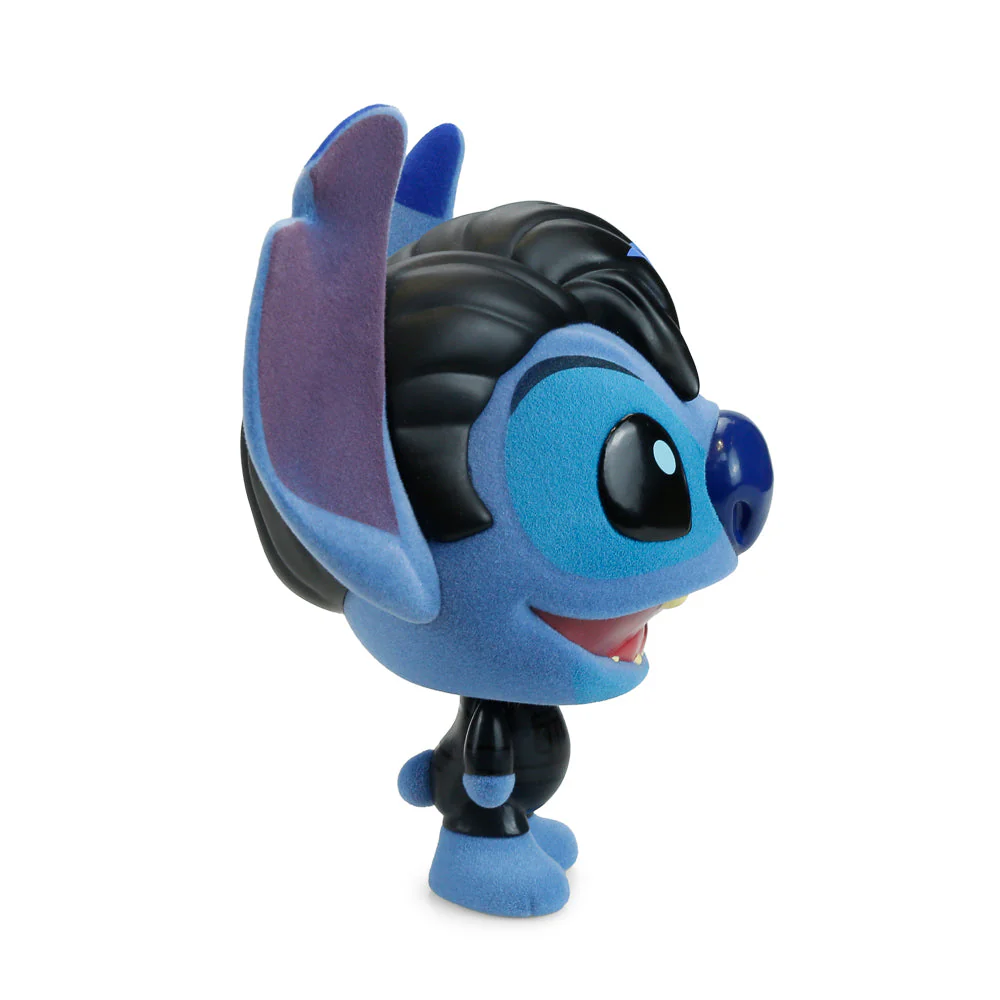 Disney Stitch - Singer Elvis Bhunny 4" Flocked Vinyl Figure - Image 3