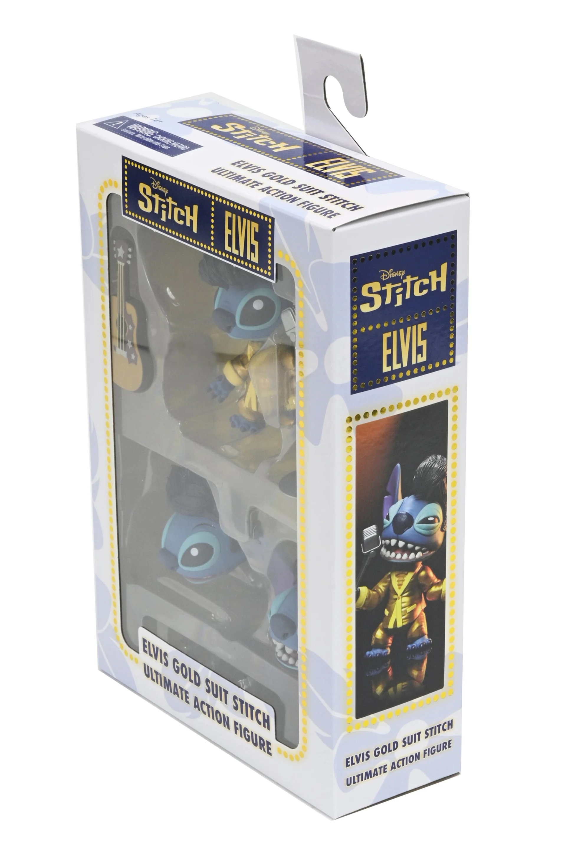 Disney Stitch - Ultimate Gold Suit Elvis 7" Scale Action Figure - Image 10