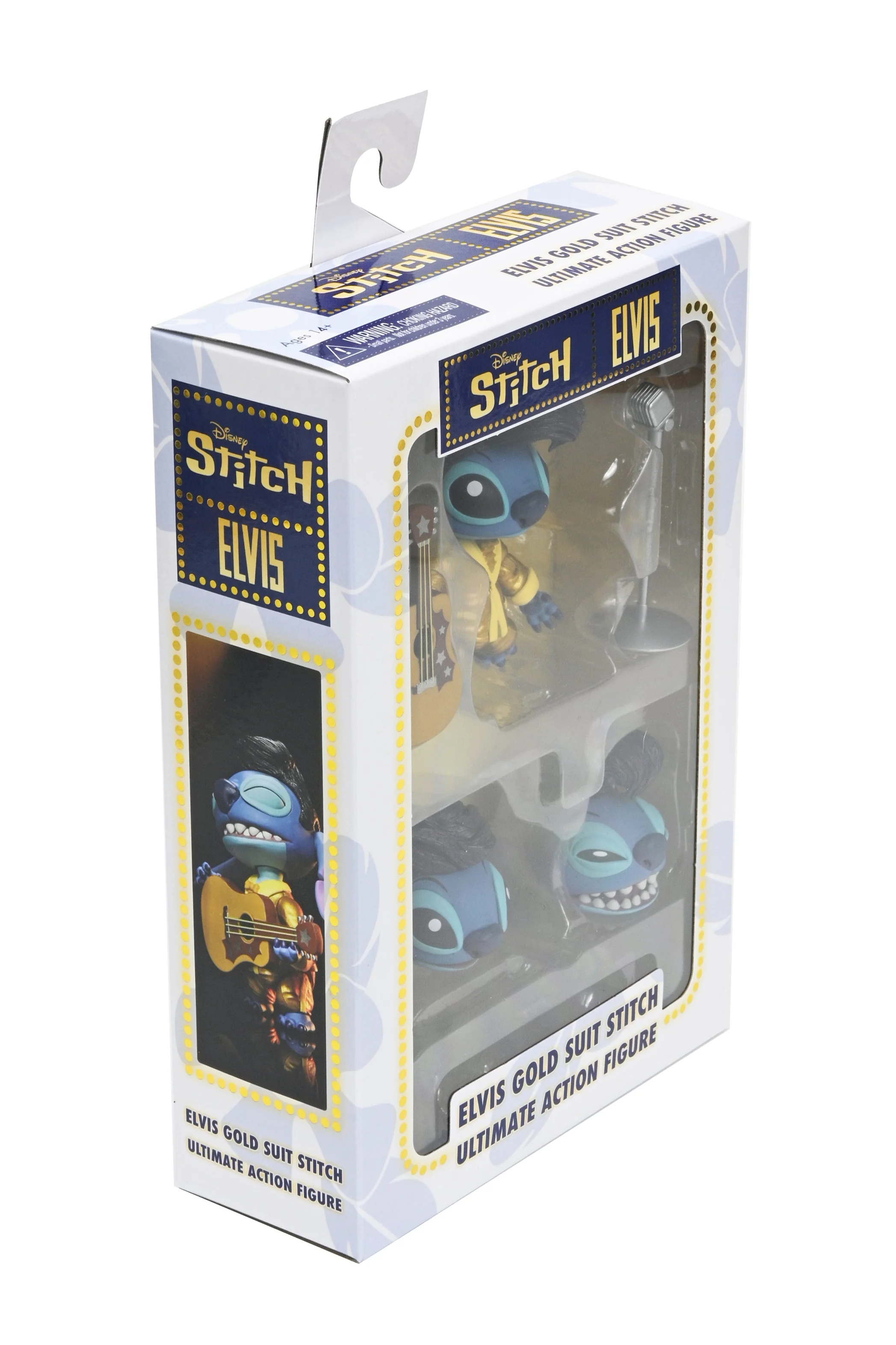 Disney Stitch - Ultimate Gold Suit Elvis 7" Scale Action Figure - Image 9