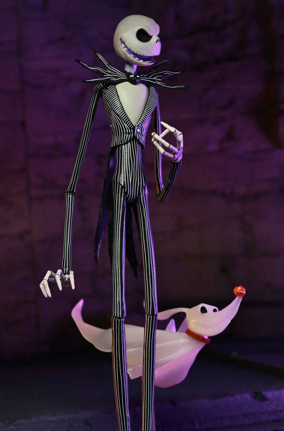 Disney Tim Burton’s The Nightmare Before Christmas - Ultimate Jack Skellington 7” Scale Action Figure - Image 5
