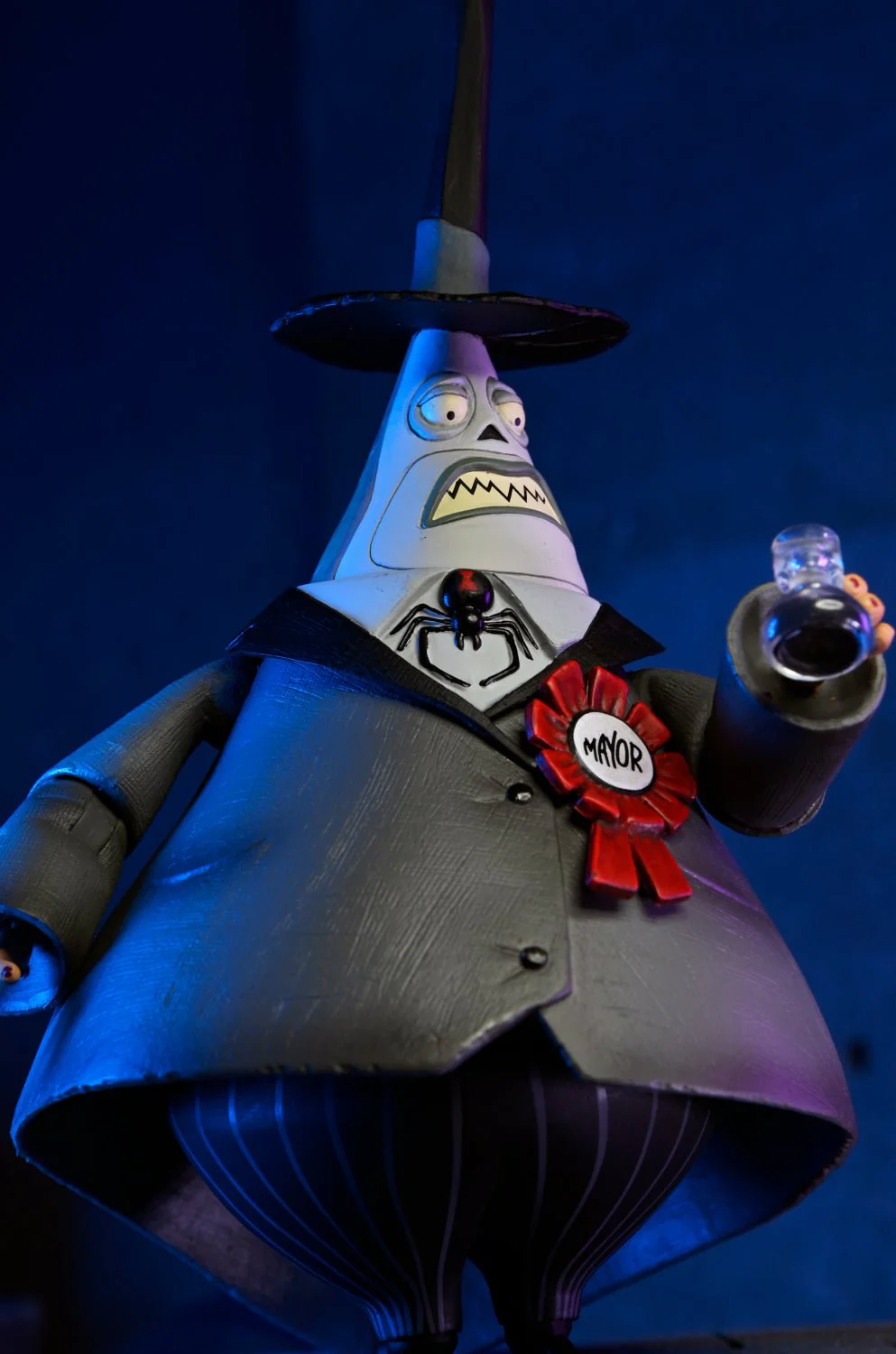 Disney Tim Burton’s The Nightmare Before Christmas - Ultimate Mayor of Halloween Town 7” Scale Action Figure - Image 2