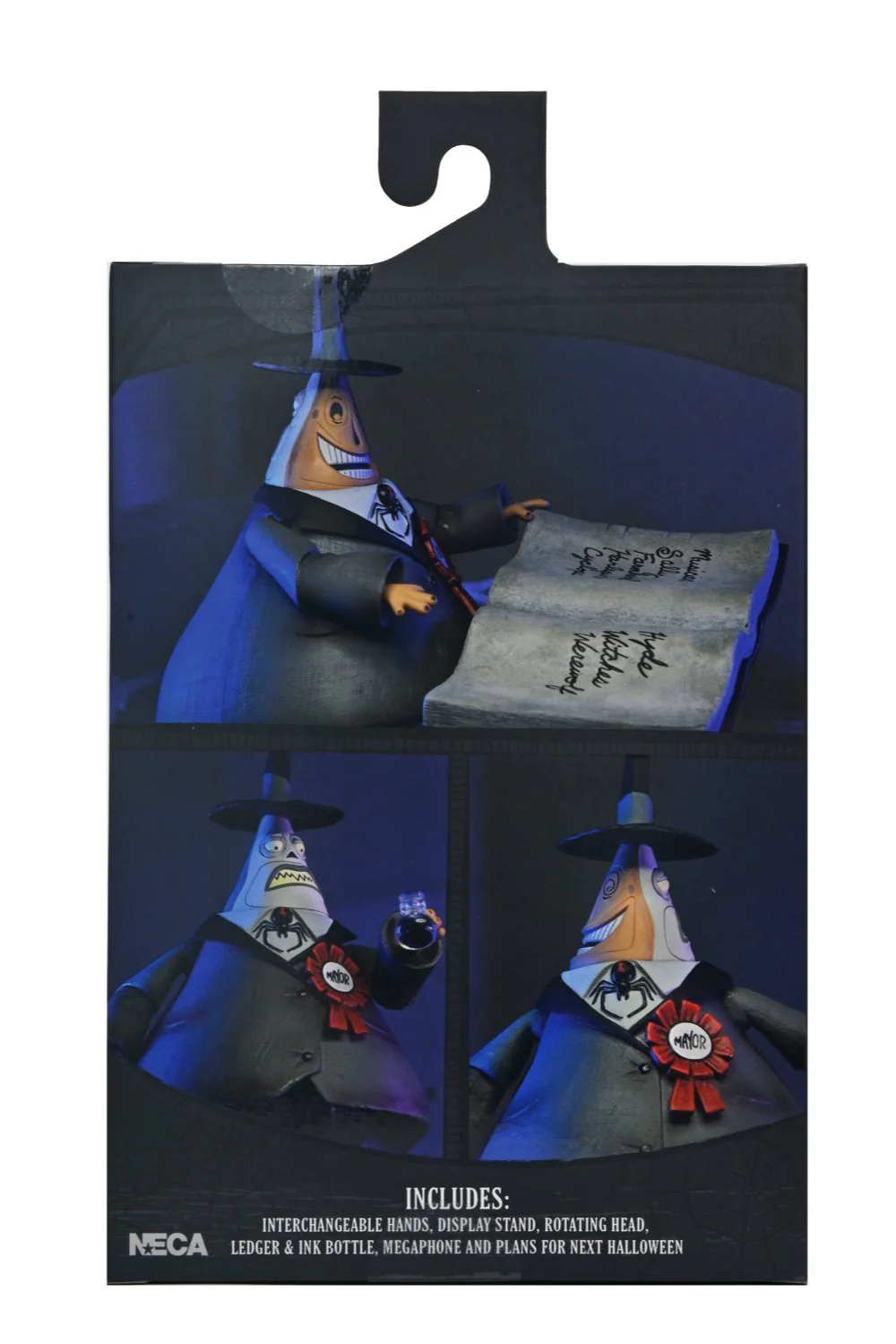 Disney Tim Burton’s The Nightmare Before Christmas - Ultimate Mayor of Halloween Town 7” Scale Action Figure - Image 9