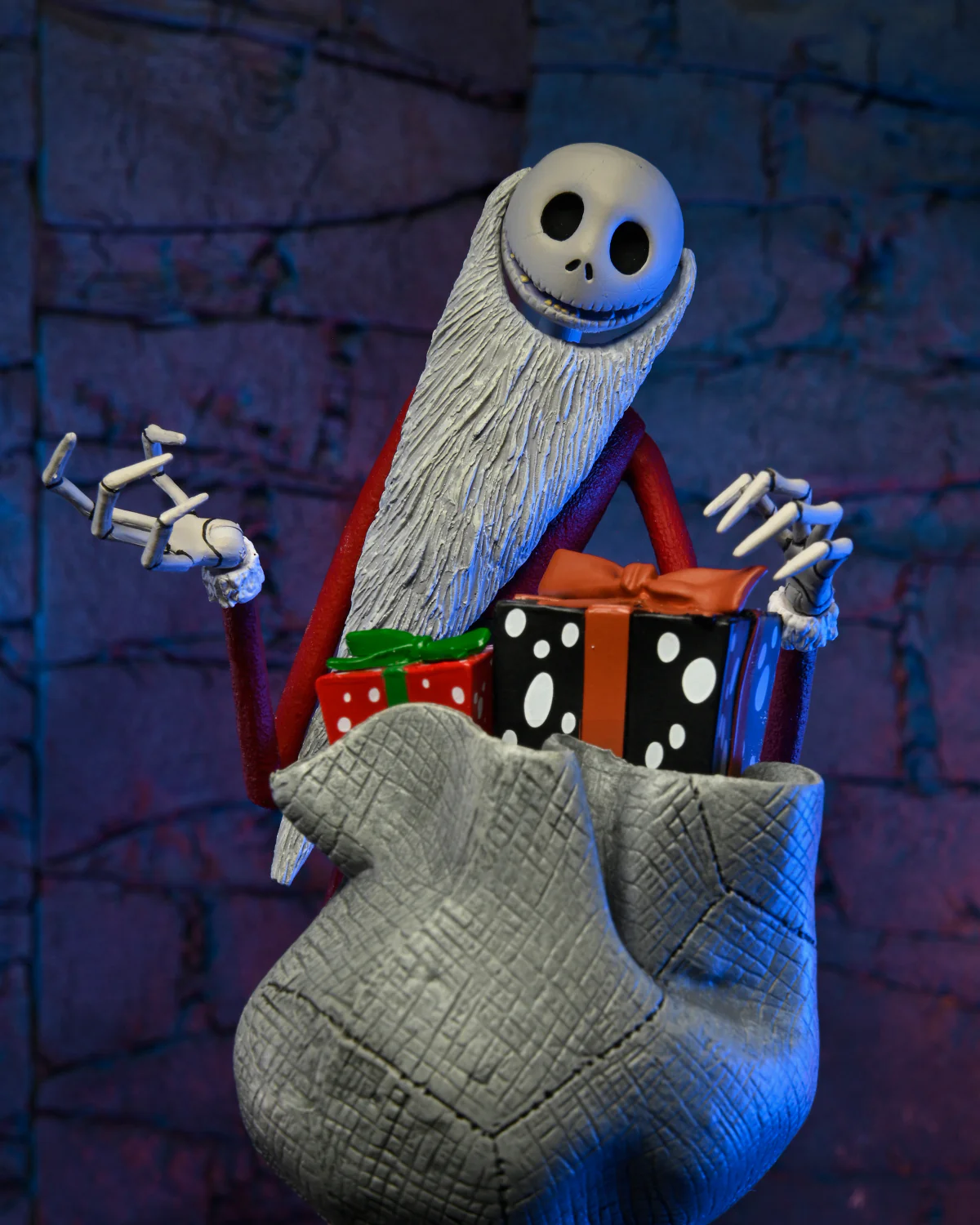 Disney Tim Burton’s The Nightmare Before Christmas - Ultimate Santa Jack 7” Scale Action Figure - Image 3