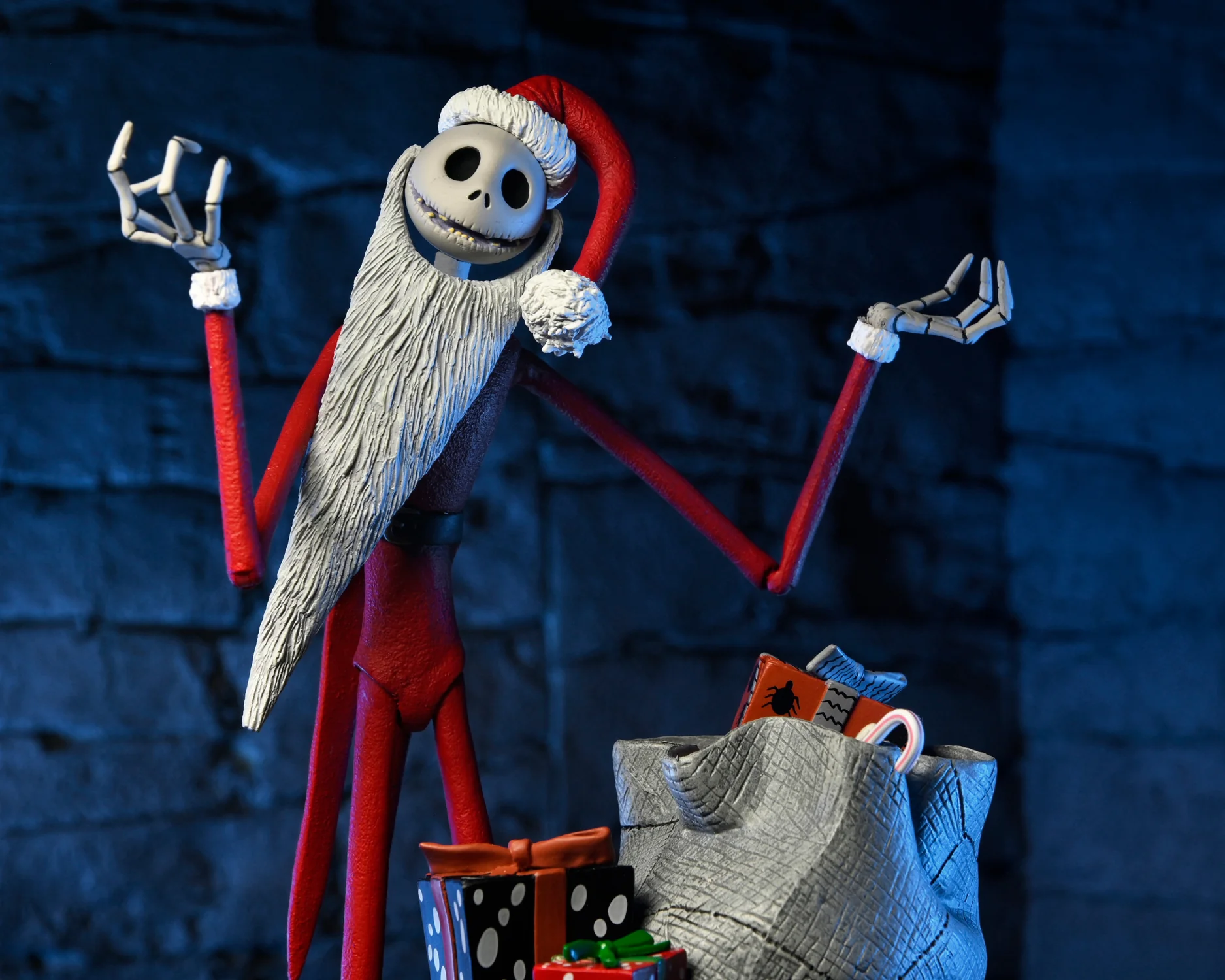 Disney Tim Burton’s The Nightmare Before Christmas - Ultimate Santa Jack 7” Scale Action Figure - Image 5